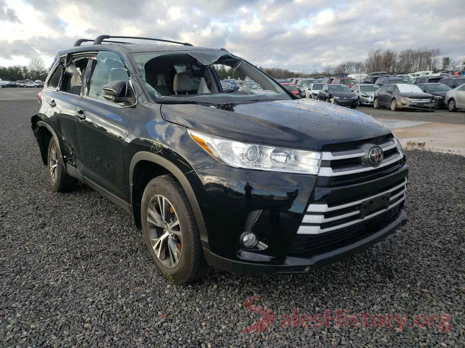 5TDBZRFH8KS935623 2019 TOYOTA HIGHLANDER