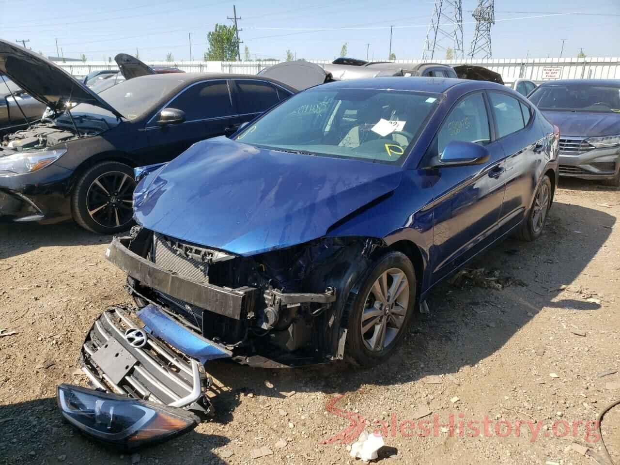 5NPD84LF3JH368176 2018 HYUNDAI ELANTRA