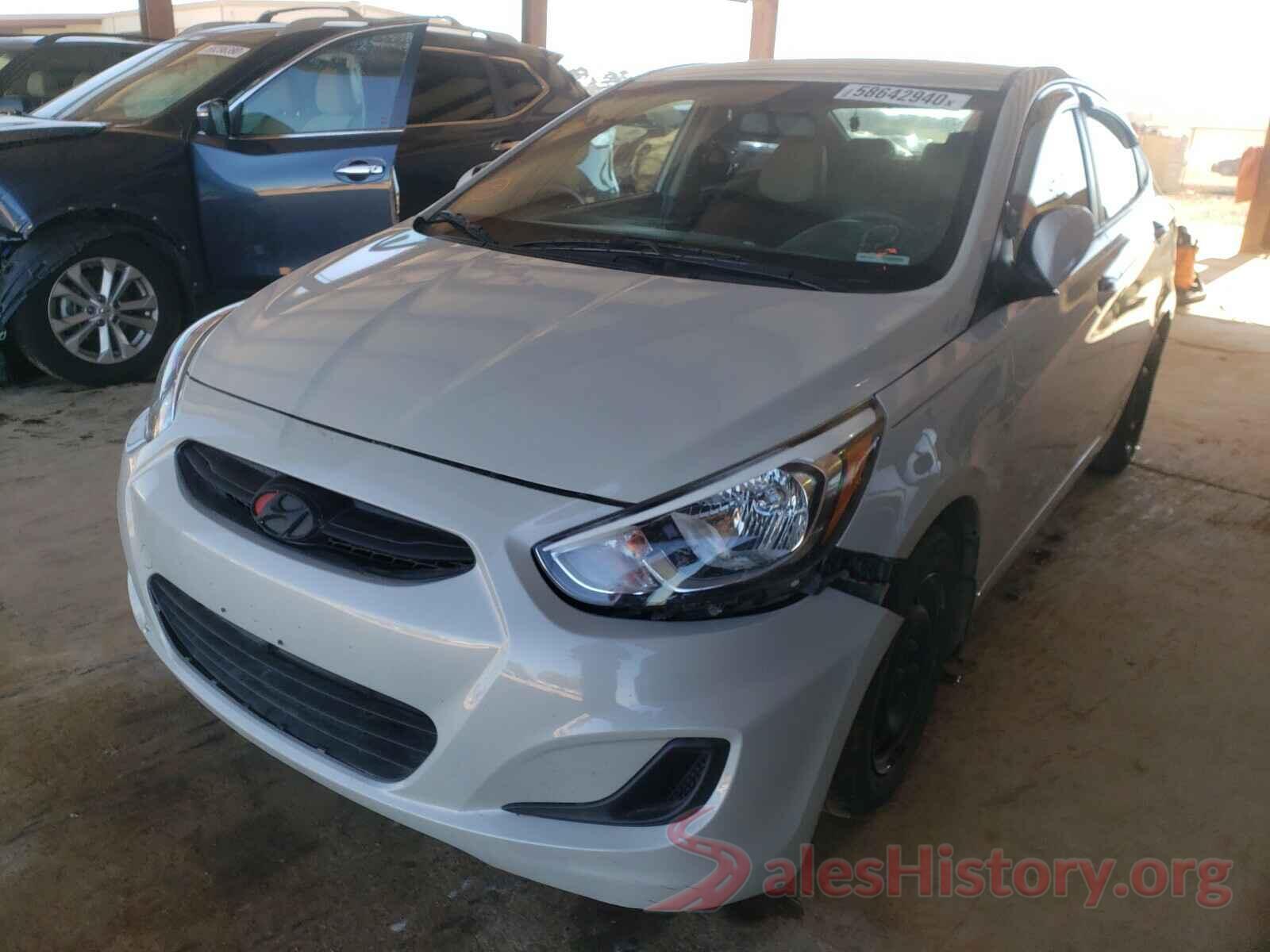 KMHCT4AE1GU140126 2016 HYUNDAI ACCENT