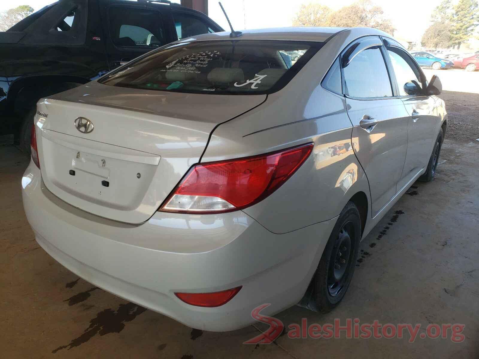 KMHCT4AE1GU140126 2016 HYUNDAI ACCENT