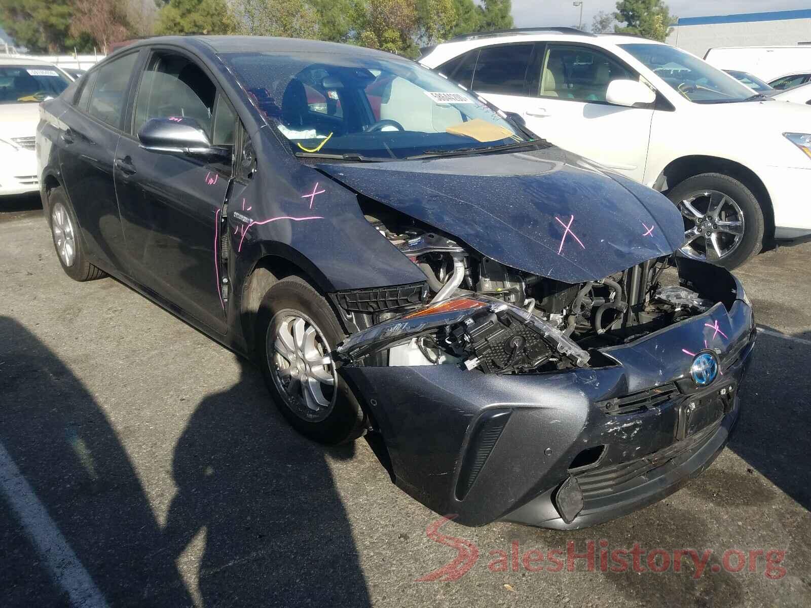 JTDKARFU0L3123661 2020 TOYOTA PRIUS