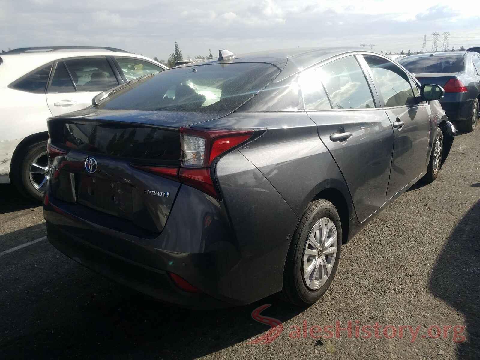 JTDKARFU0L3123661 2020 TOYOTA PRIUS