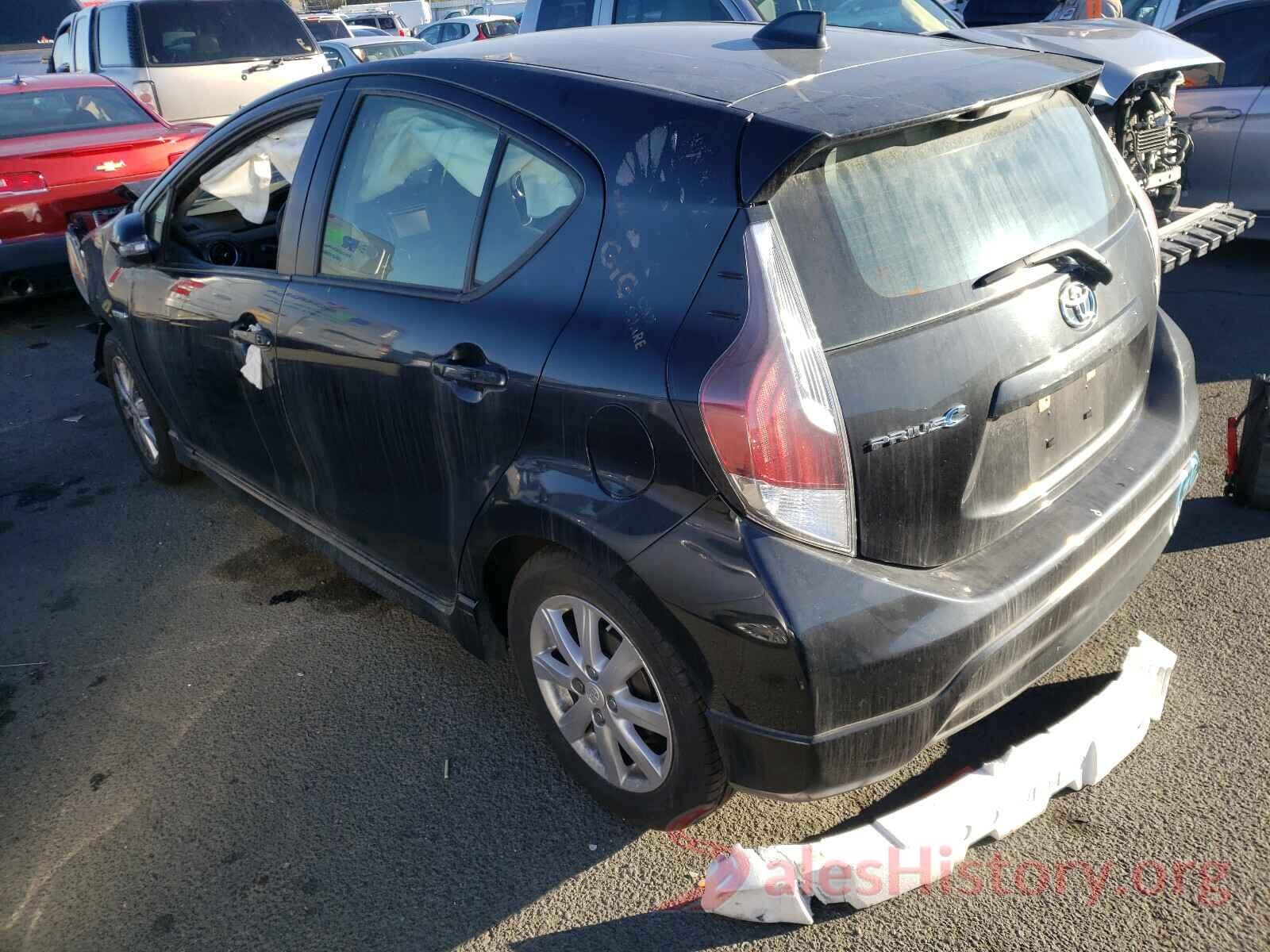 JTDKDTB32H1592030 2017 TOYOTA PRIUS