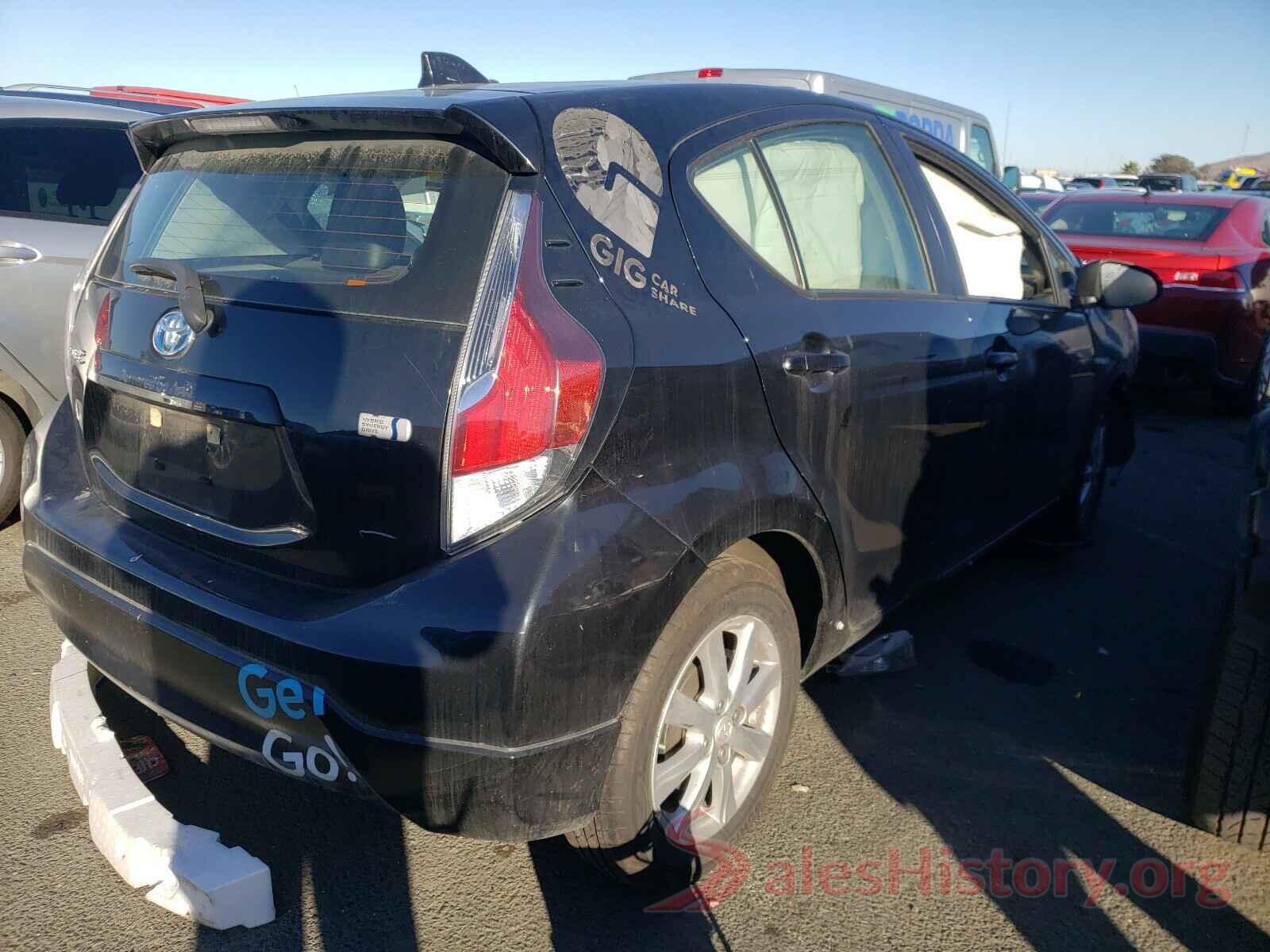 JTDKDTB32H1592030 2017 TOYOTA PRIUS