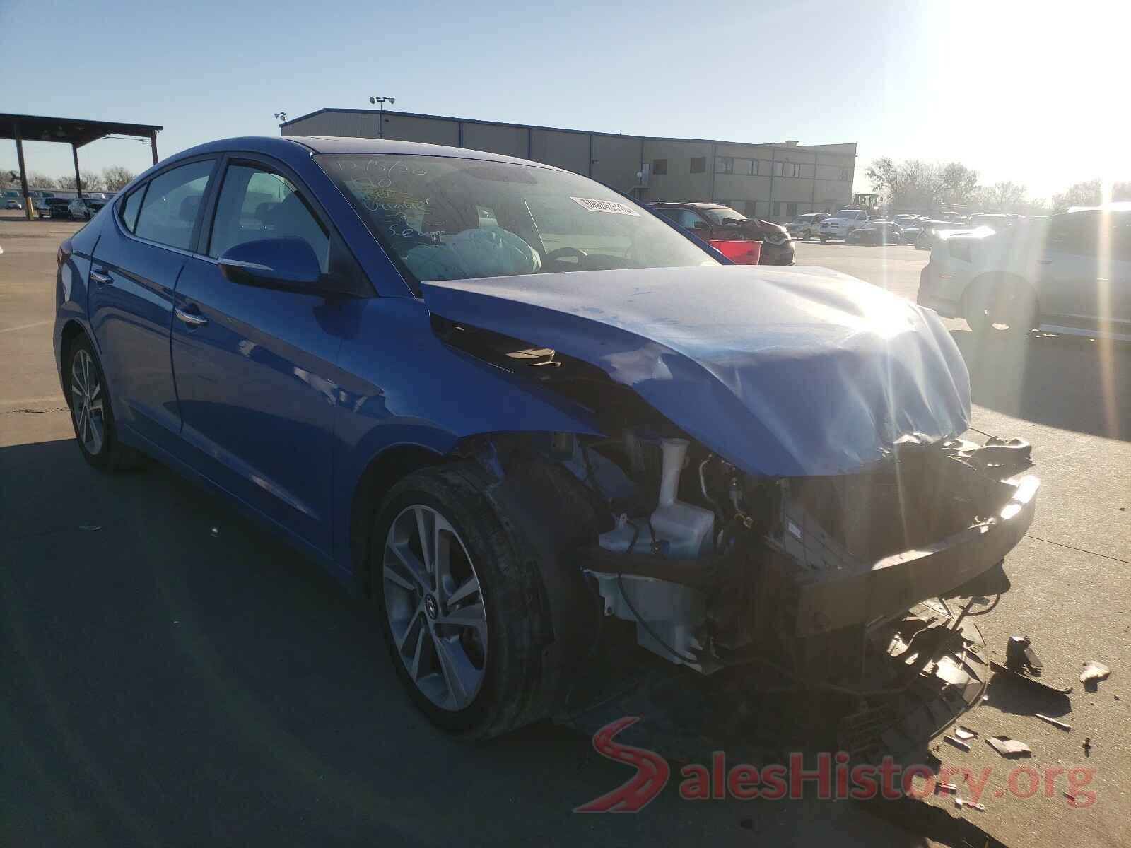 KMHD84LF7HU196570 2017 HYUNDAI ELANTRA