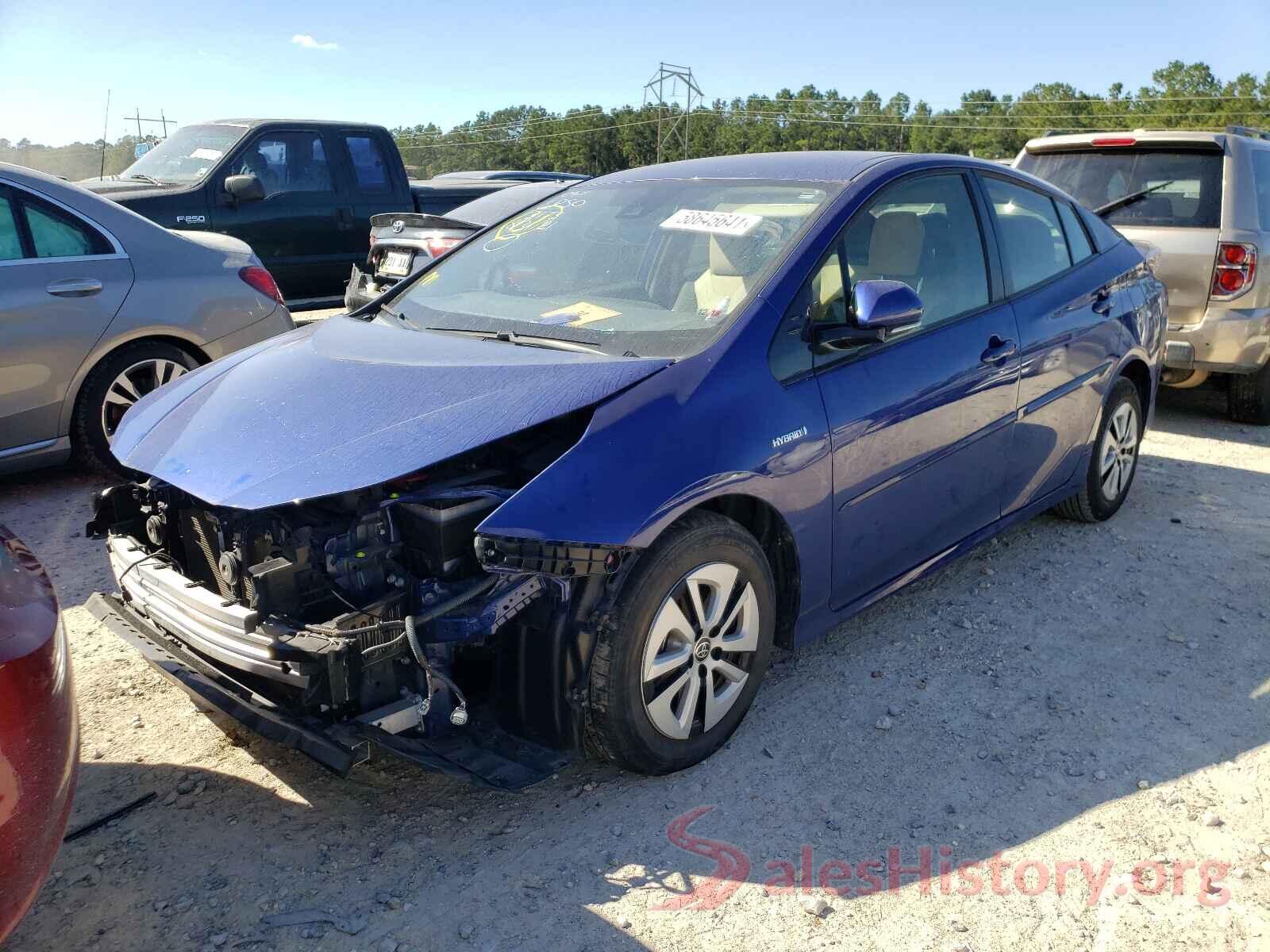 JTDKBRFU9H3048933 2017 TOYOTA PRIUS