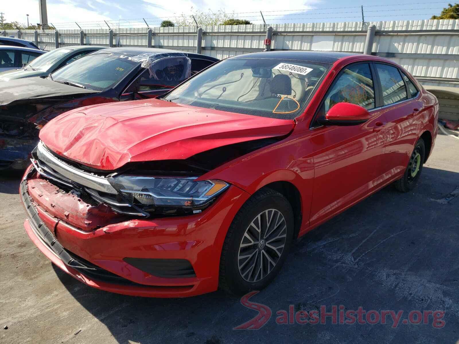 3VWC57BU8KM109827 2019 VOLKSWAGEN JETTA