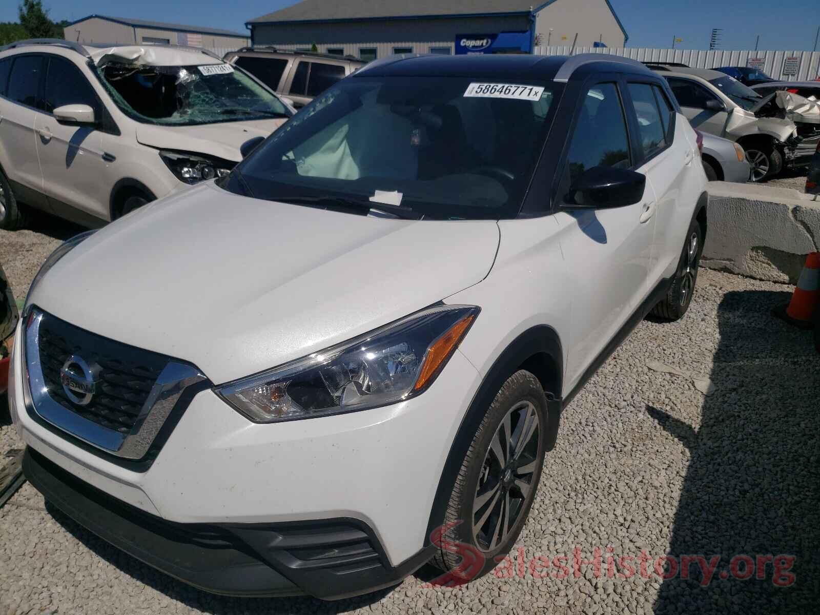 3N1CP5CU3KL534557 2019 NISSAN KICKS