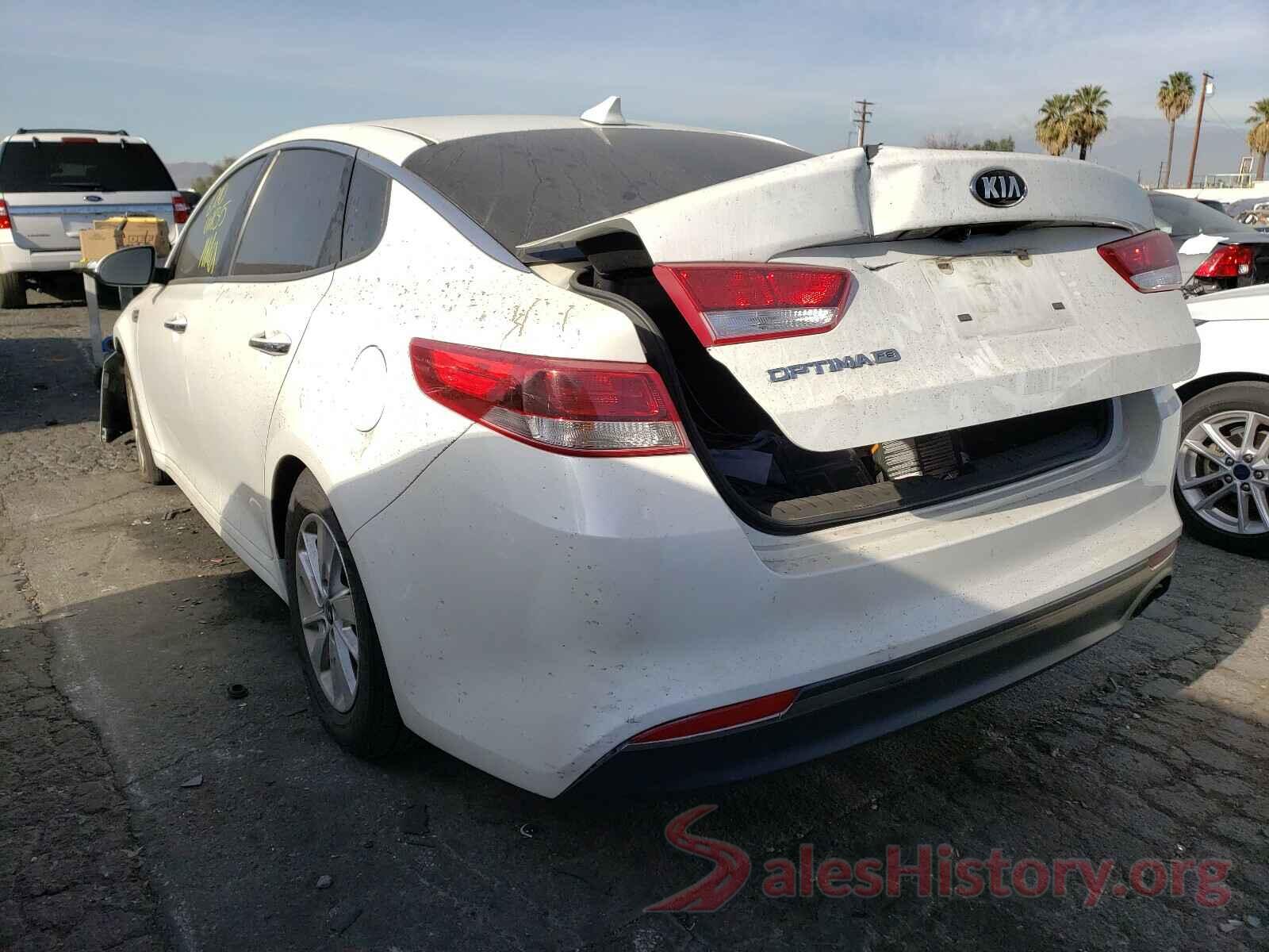 KNAGT4L38G5091225 2016 KIA OPTIMA