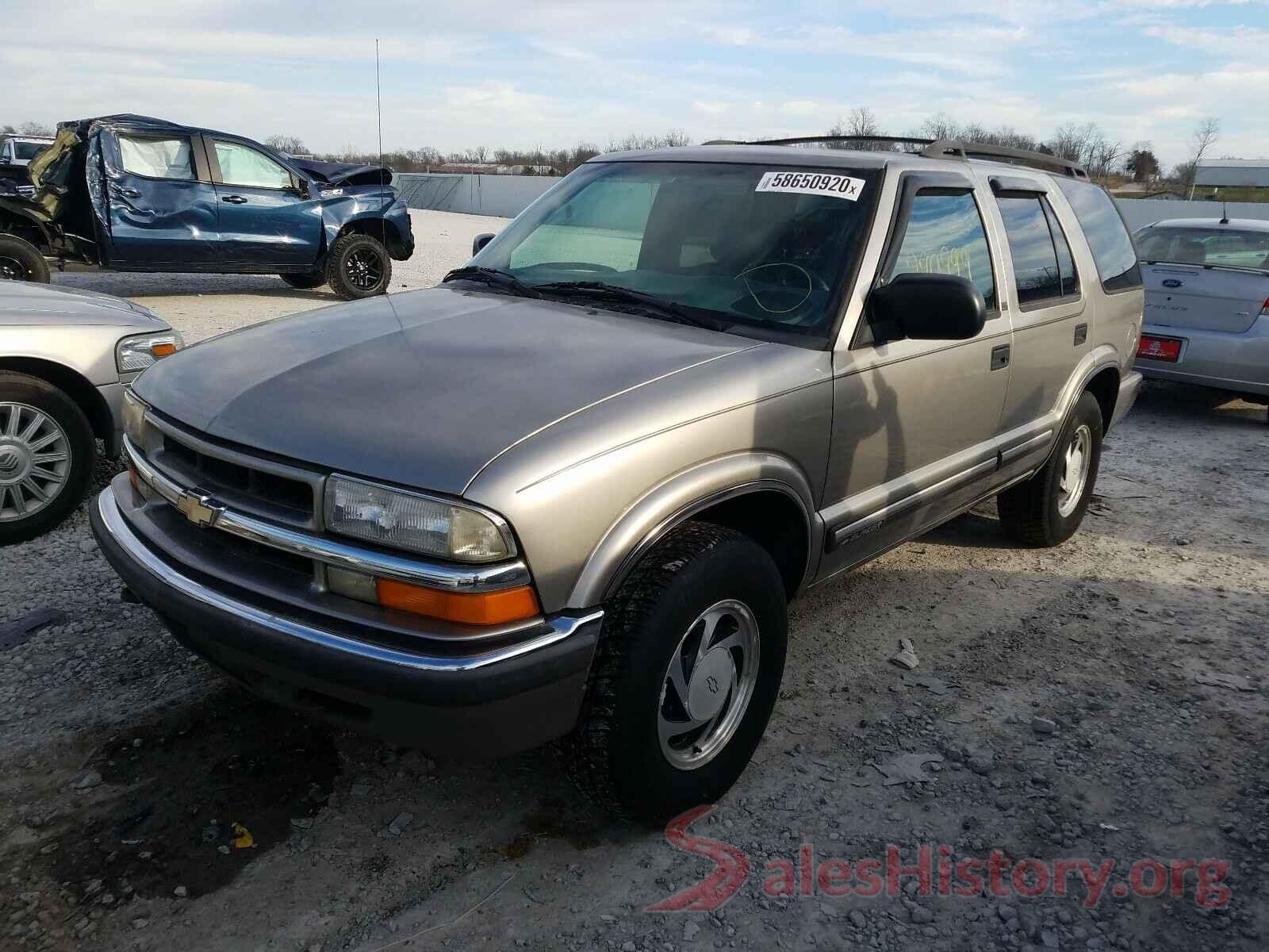 1GNDT13W312171384 2001 CHEVROLET BLAZER