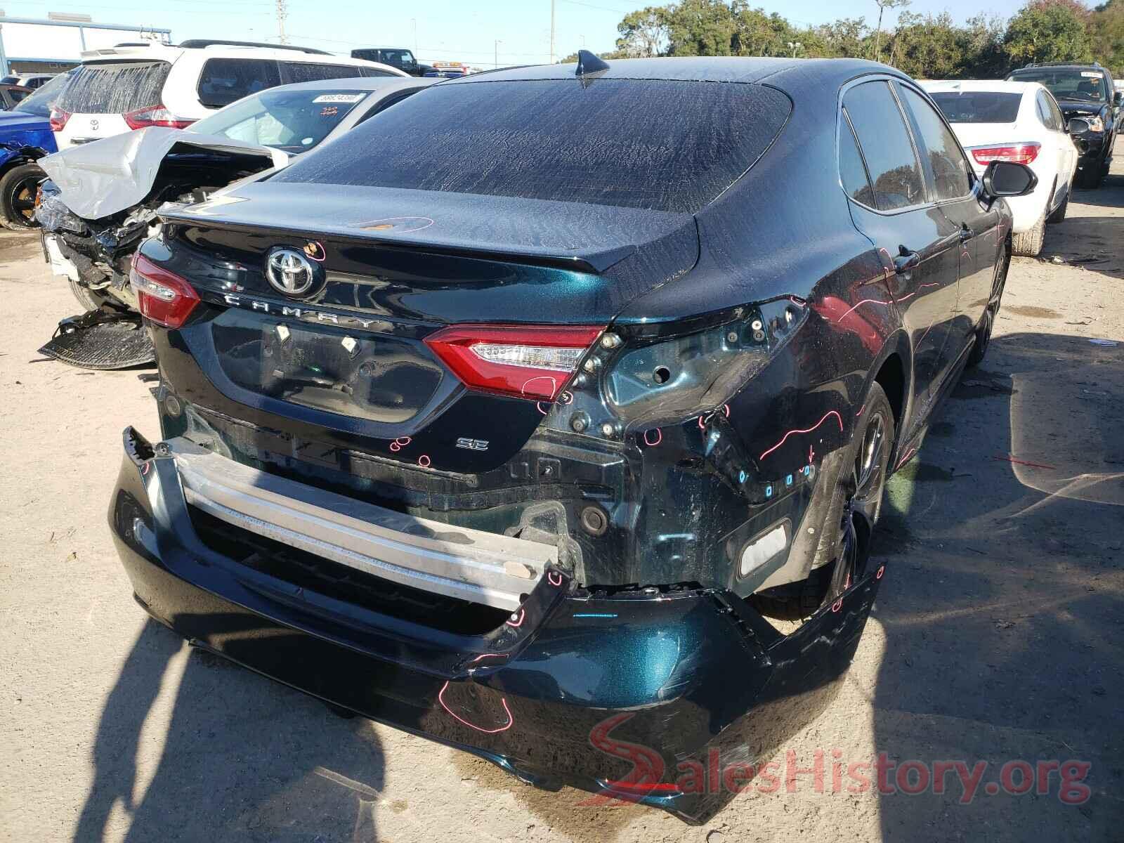 4T1B11HK4KU261480 2019 TOYOTA CAMRY