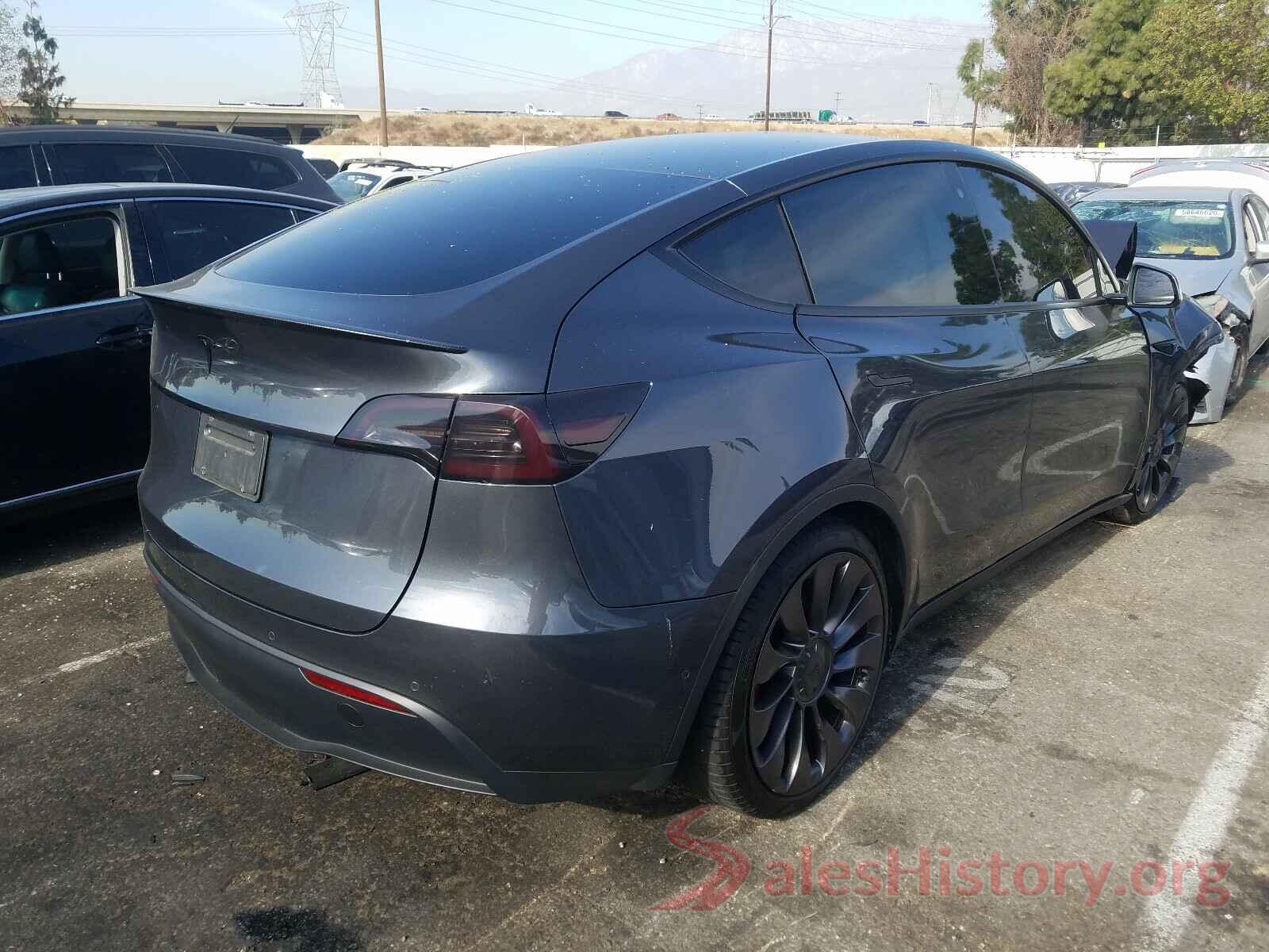 5YJYGDEF7LF003311 2020 TESLA MODEL Y