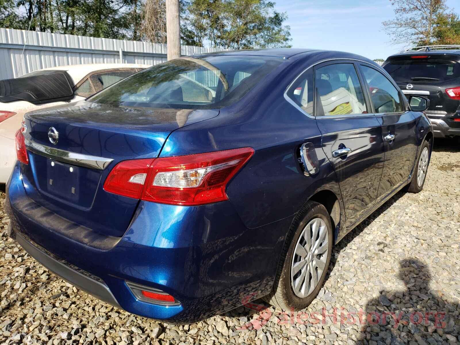 3N1AB7AP0KY316240 2019 NISSAN SENTRA