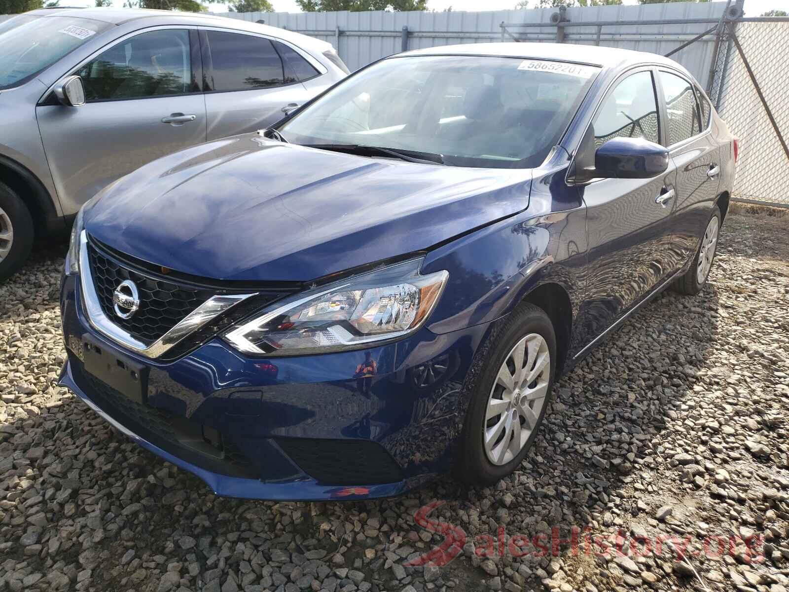 3N1AB7AP0KY316240 2019 NISSAN SENTRA