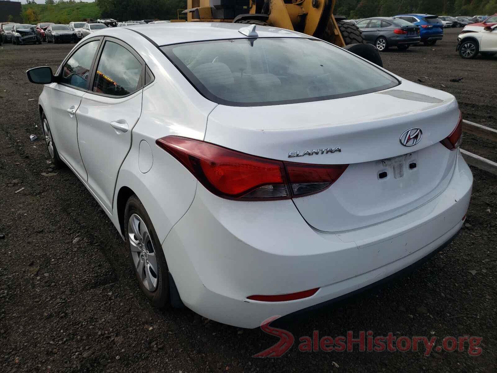 5NPDH4AE7GH724681 2016 HYUNDAI ELANTRA