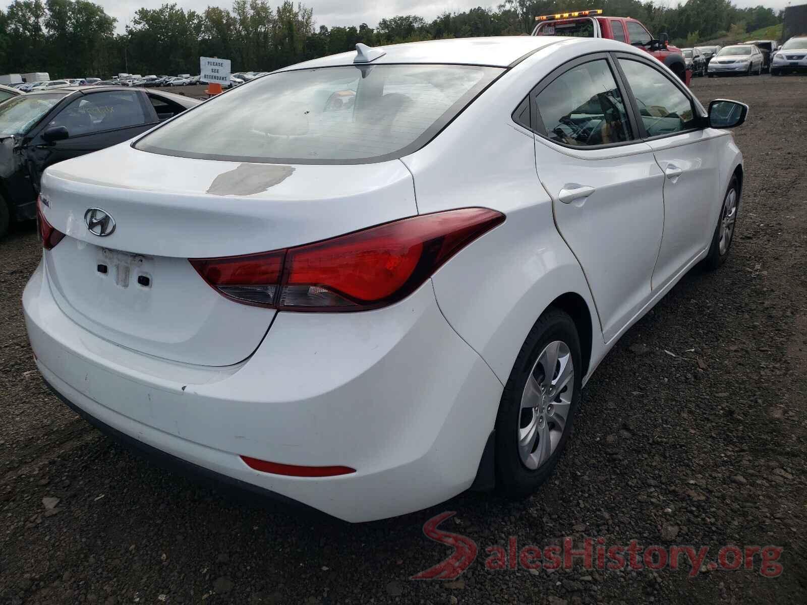 5NPDH4AE7GH724681 2016 HYUNDAI ELANTRA