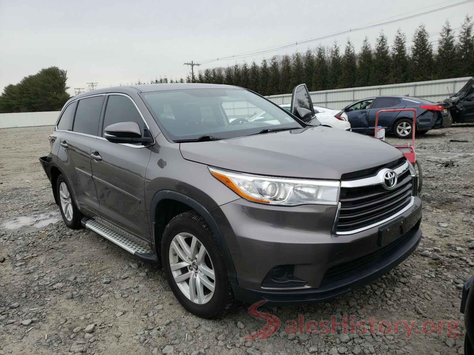 5TDBKRFH7GS307452 2016 TOYOTA HIGHLANDER