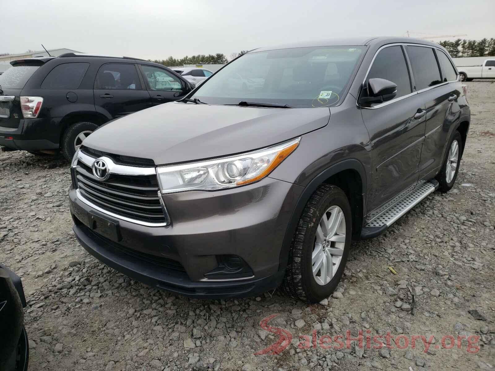 5TDBKRFH7GS307452 2016 TOYOTA HIGHLANDER