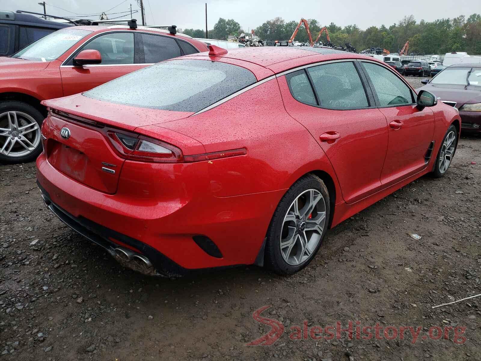 KNAE55LCXK6054364 2019 KIA STINGER