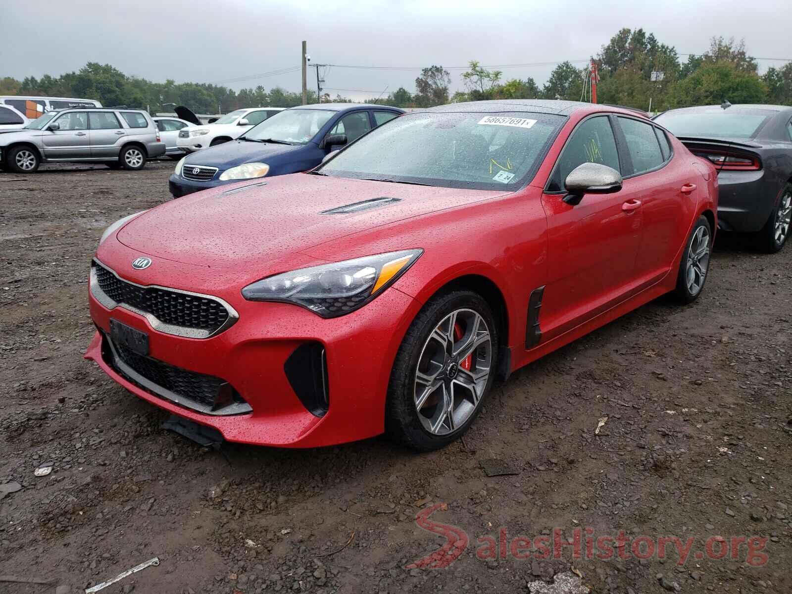 KNAE55LCXK6054364 2019 KIA STINGER