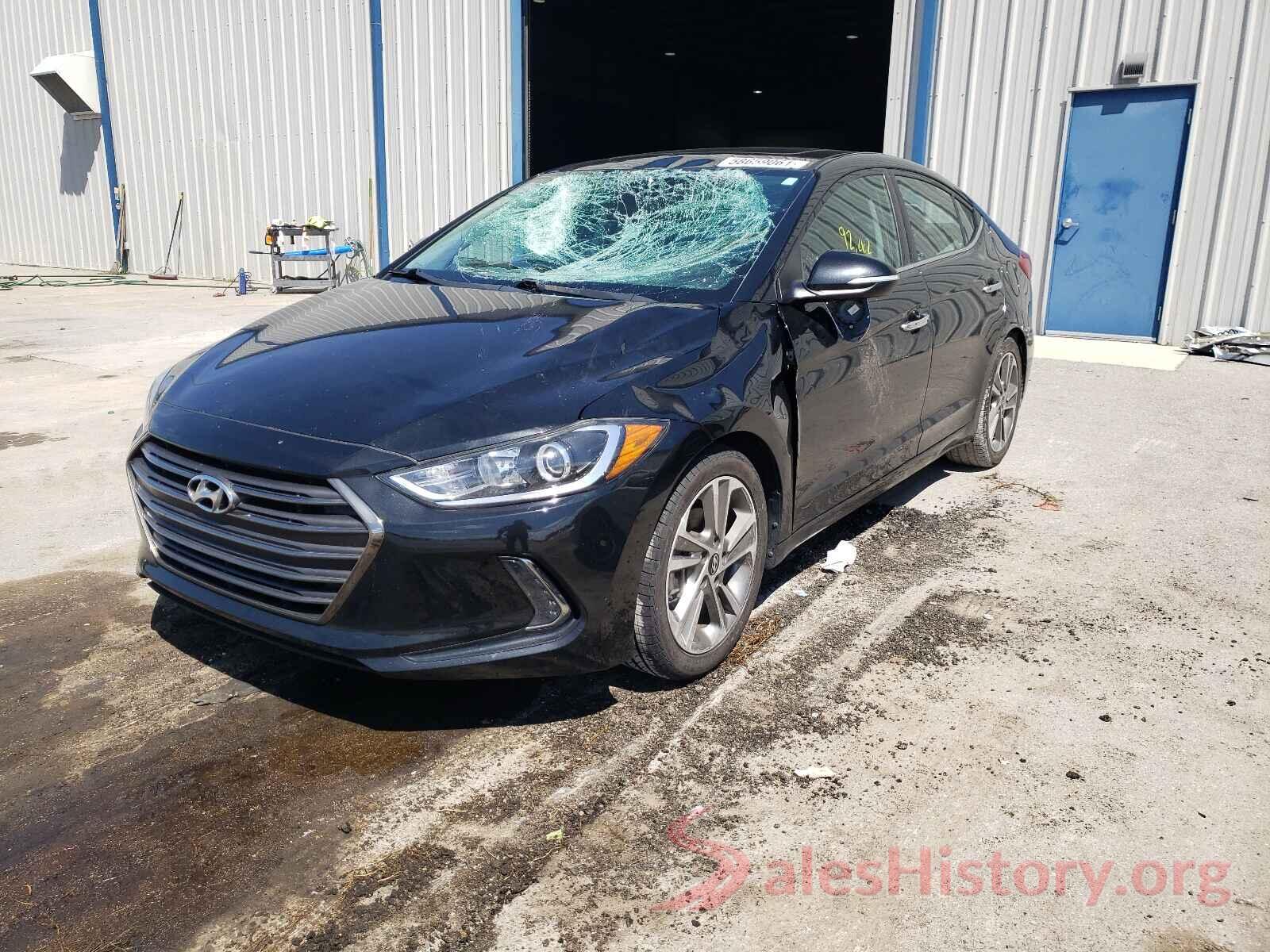 5NPD84LFXHH053823 2017 HYUNDAI ELANTRA