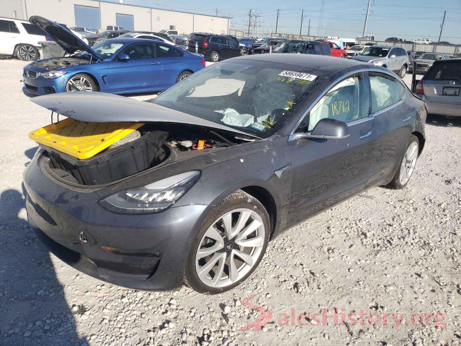 5YJ3E1EB7LF668799 2020 TESLA MODEL 3