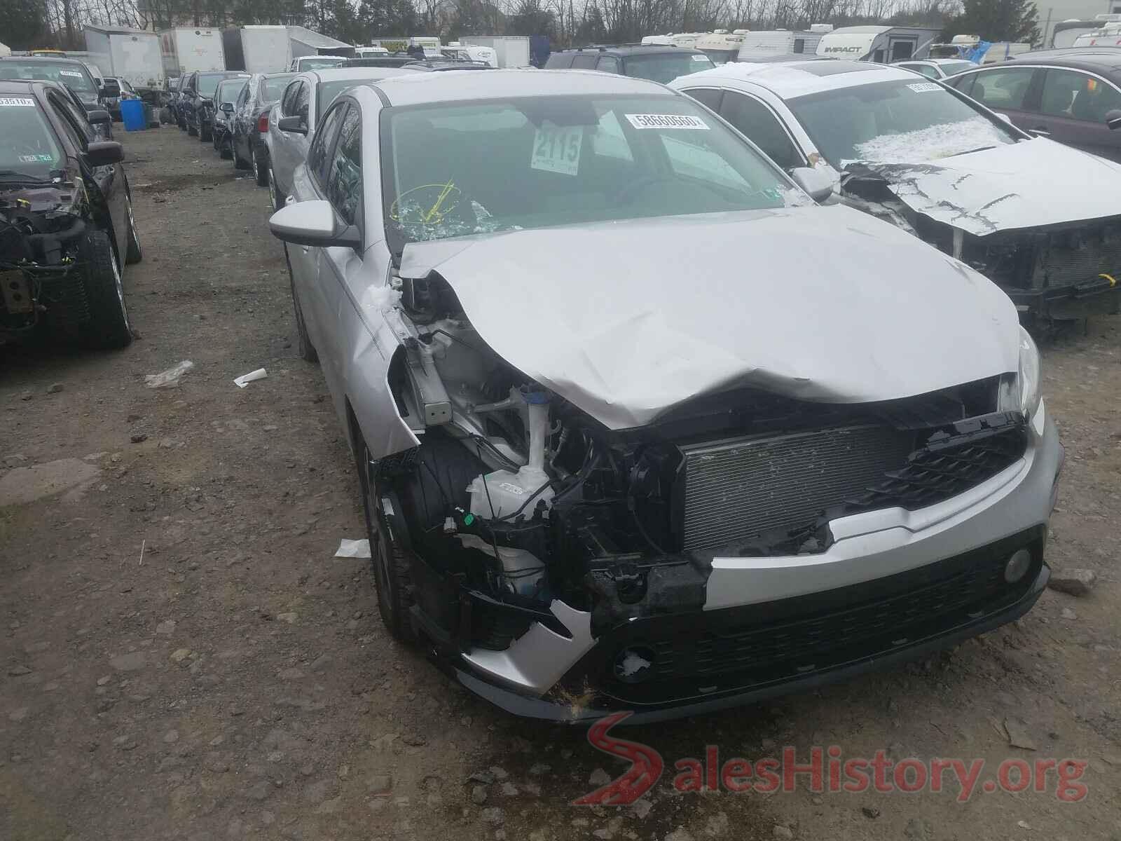 3KPF24AD6KE022205 2019 KIA FORTE