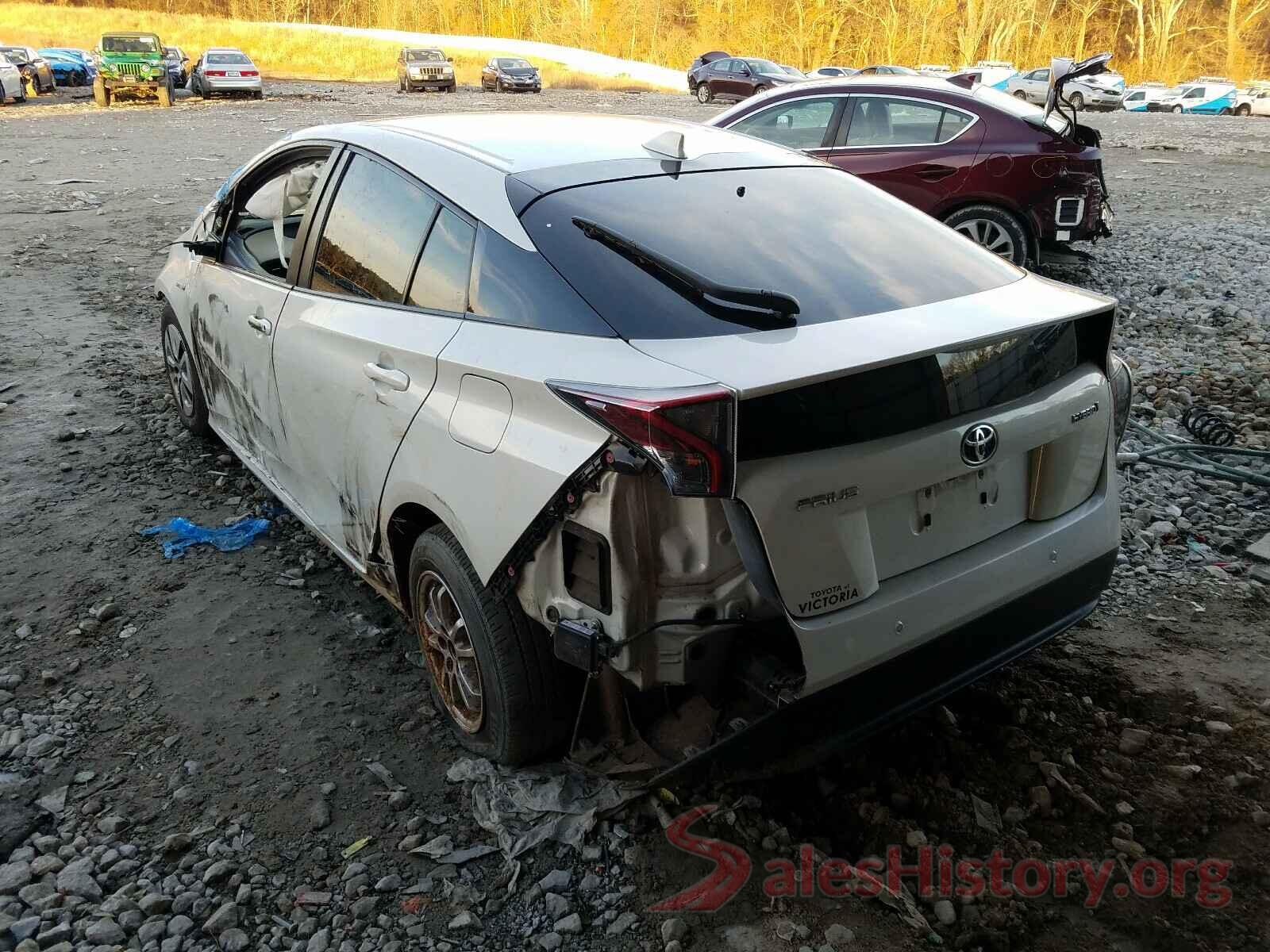 JTDKBRFU7H3562683 2017 TOYOTA PRIUS