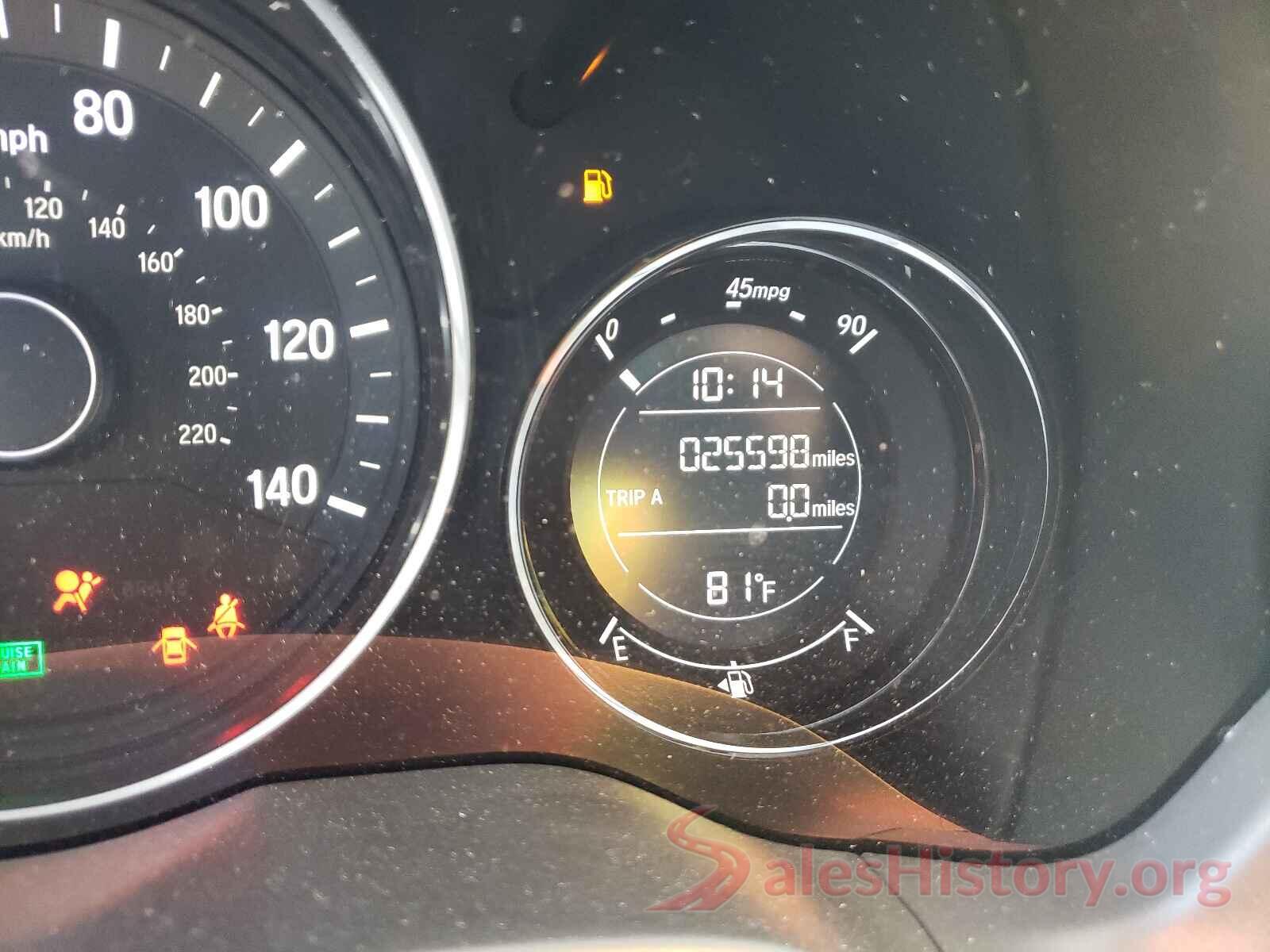 3CZRU6H51HM722739 2017 HONDA HR-V