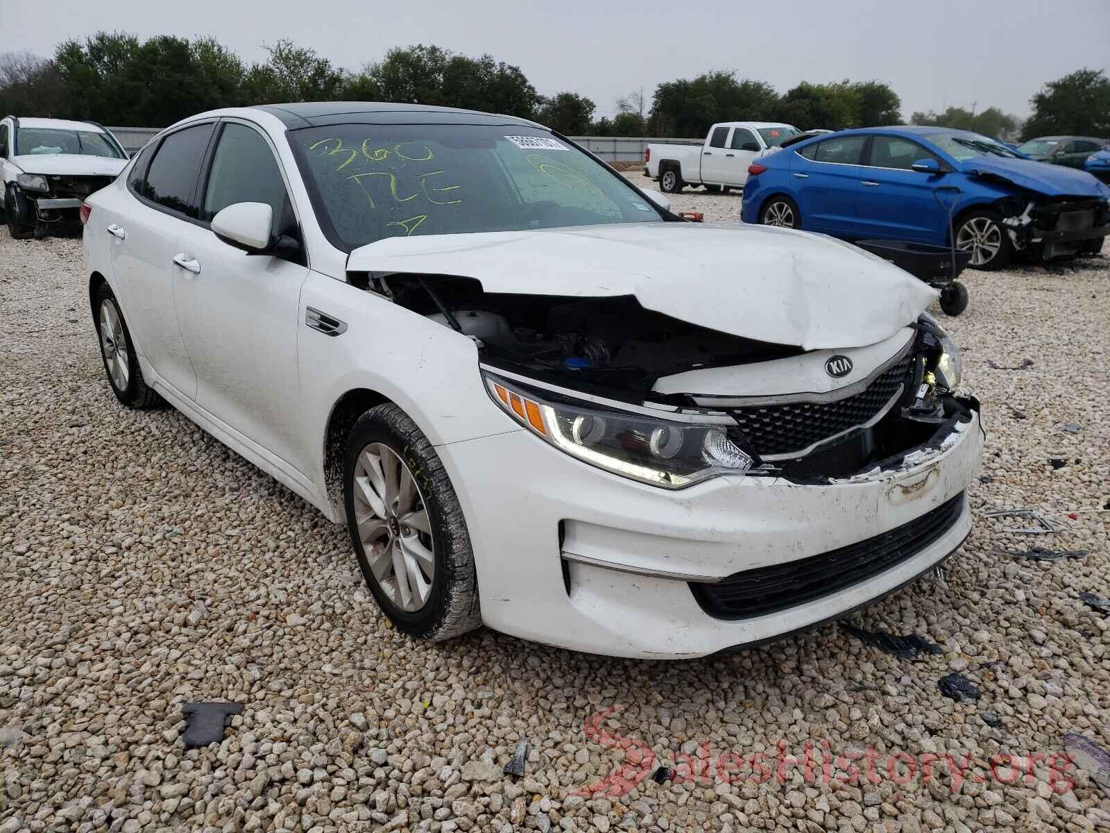 5XXGU4L39GG106276 2016 KIA OPTIMA