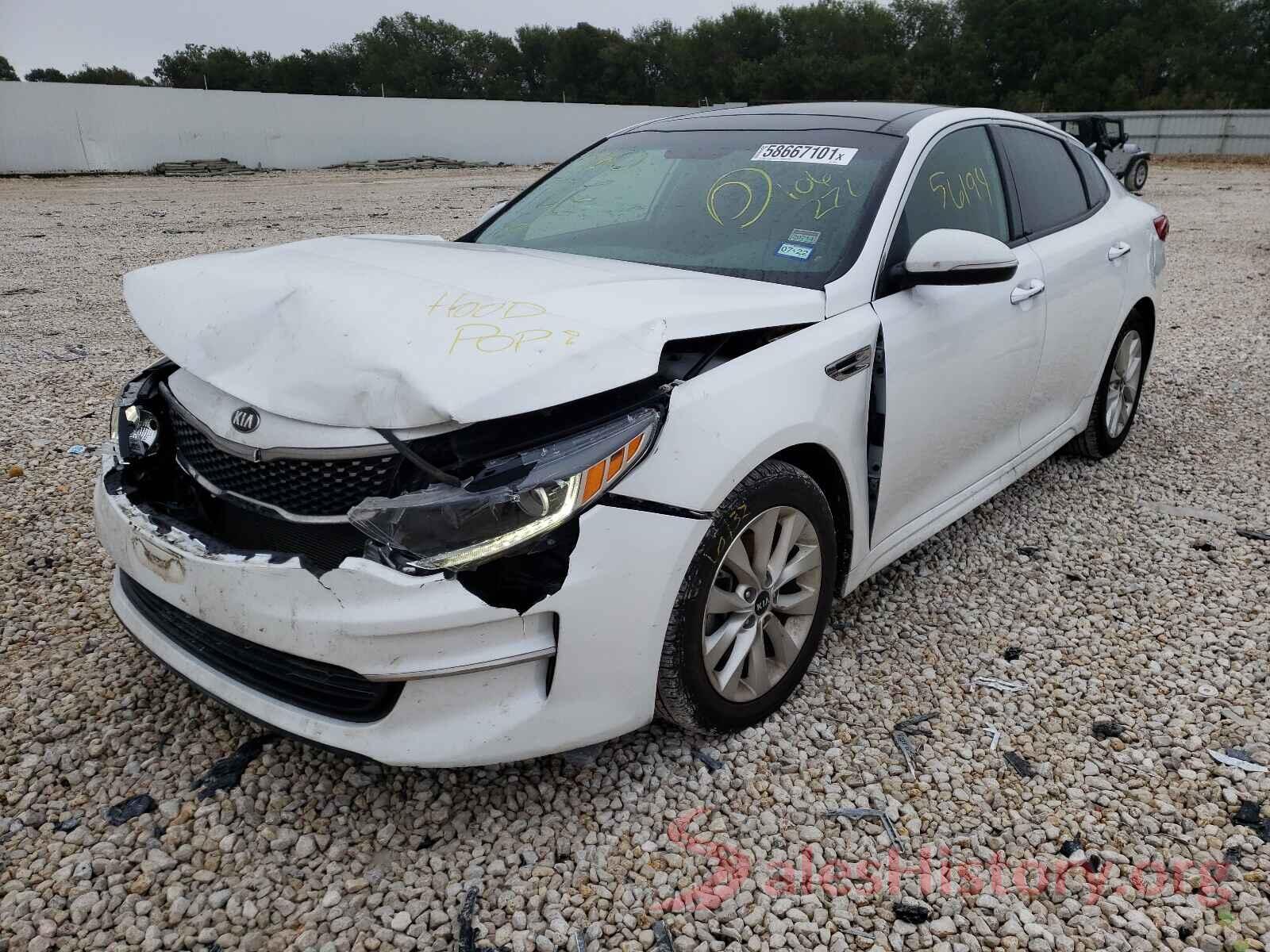 5XXGU4L39GG106276 2016 KIA OPTIMA