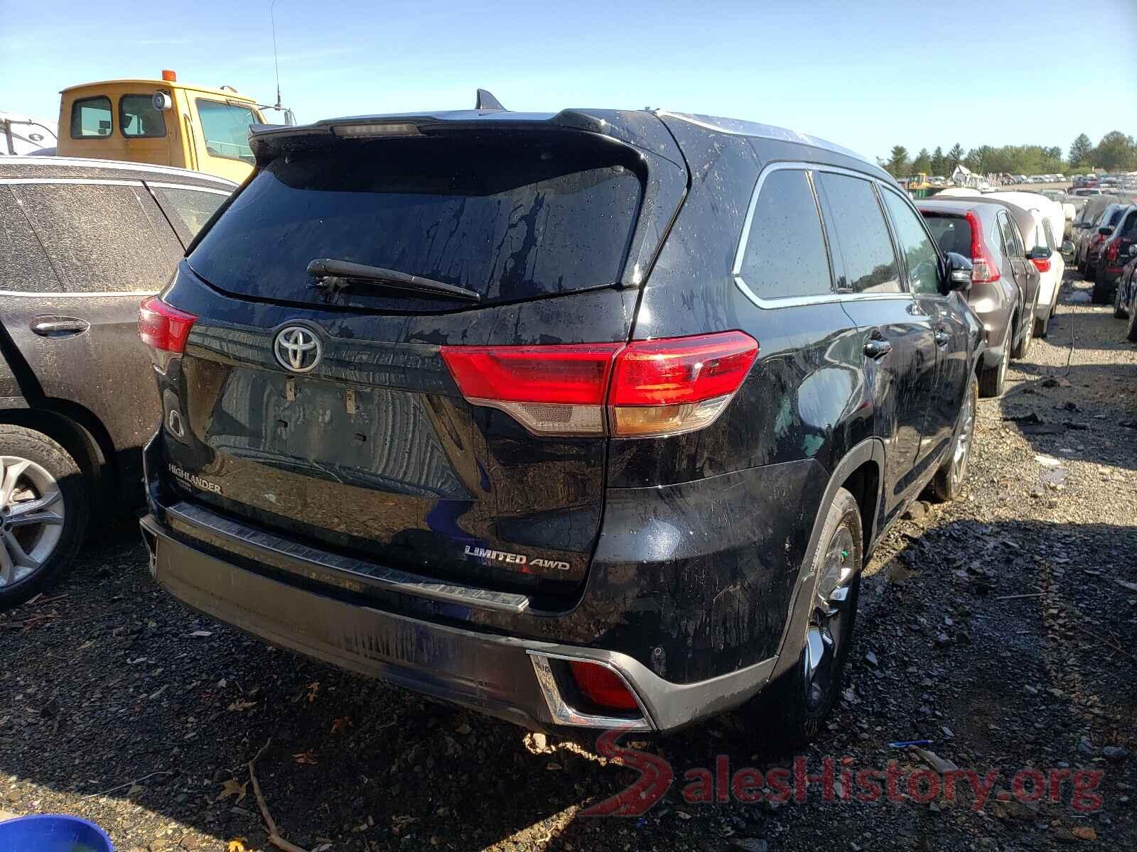 5TDDZRFH2KS737774 2019 TOYOTA HIGHLANDER