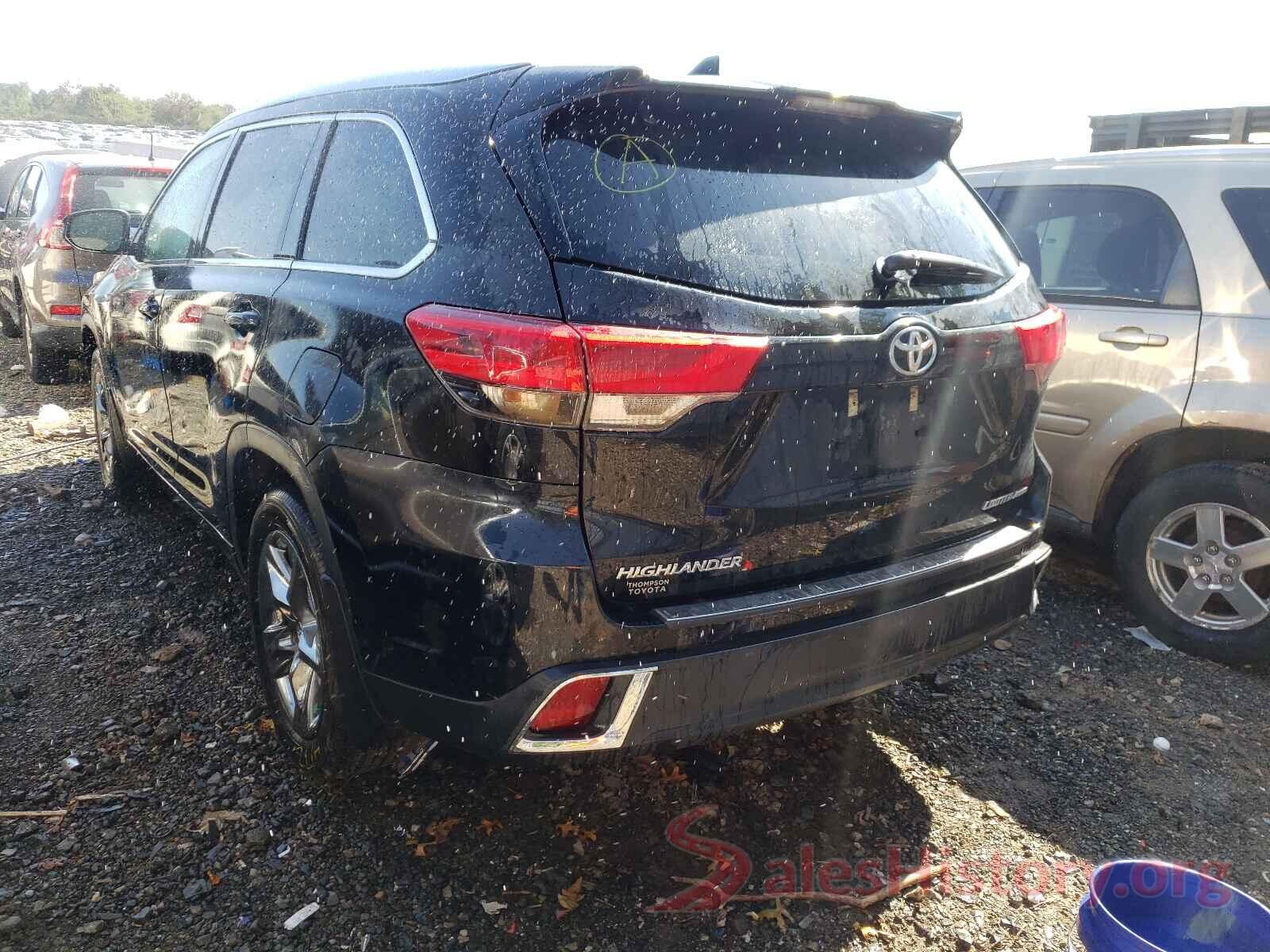 5TDDZRFH2KS737774 2019 TOYOTA HIGHLANDER