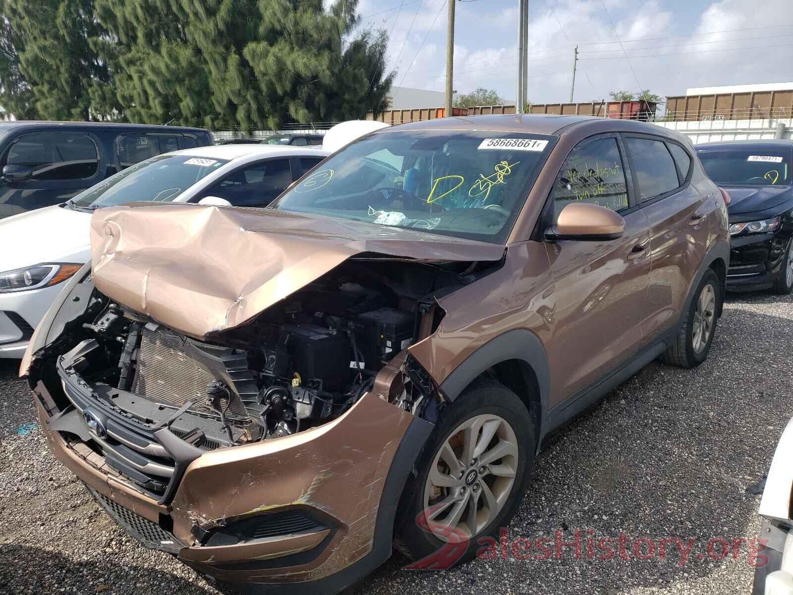 KM8J23A49GU186170 2016 HYUNDAI TUCSON