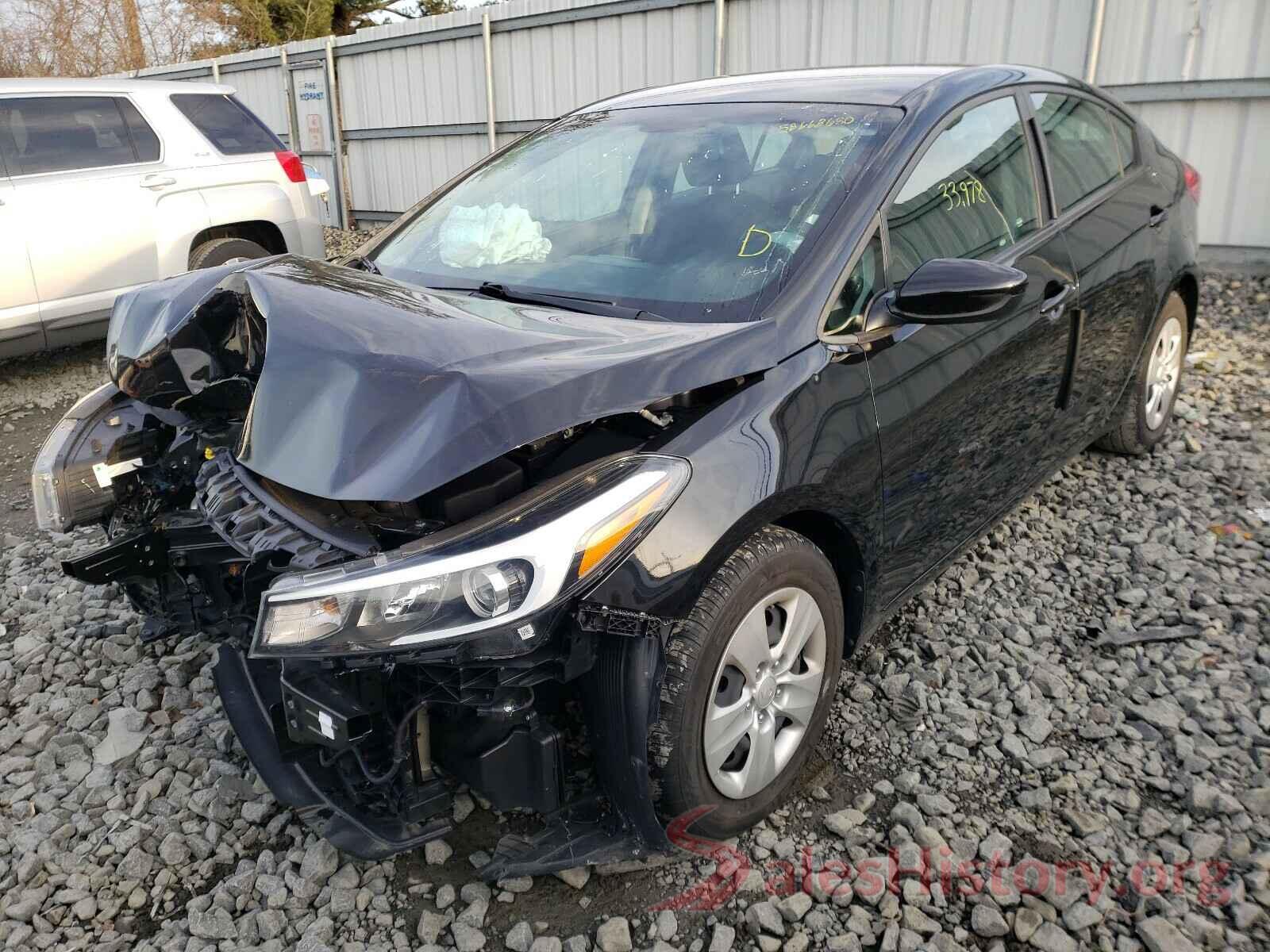 3KPFK4A70HE133447 2017 KIA FORTE