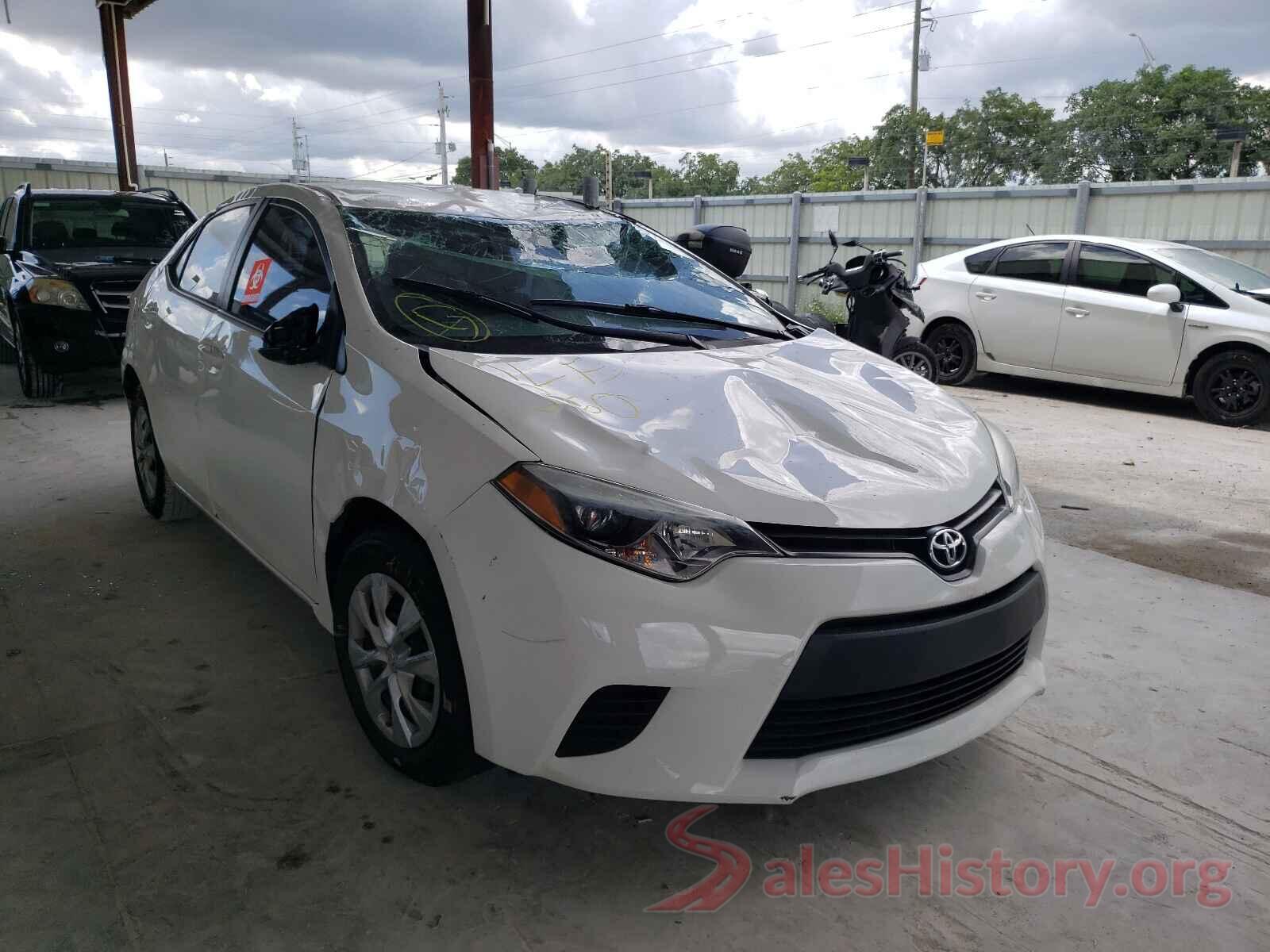 5YFBURHE7GP447202 2016 TOYOTA COROLLA