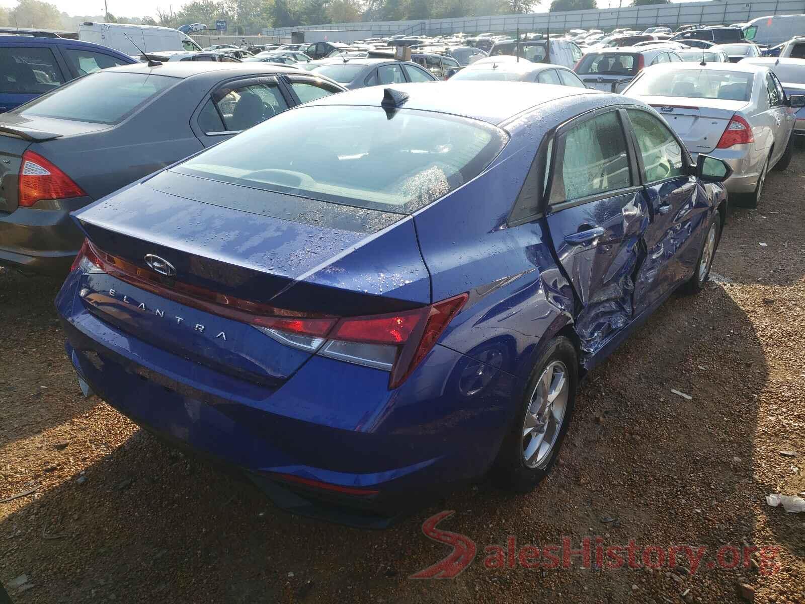 5NPLL4AG6MH015067 2021 HYUNDAI ELANTRA