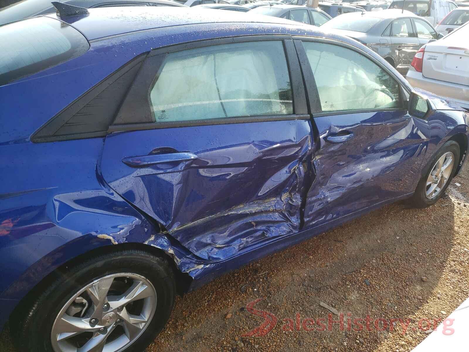 5NPLL4AG6MH015067 2021 HYUNDAI ELANTRA