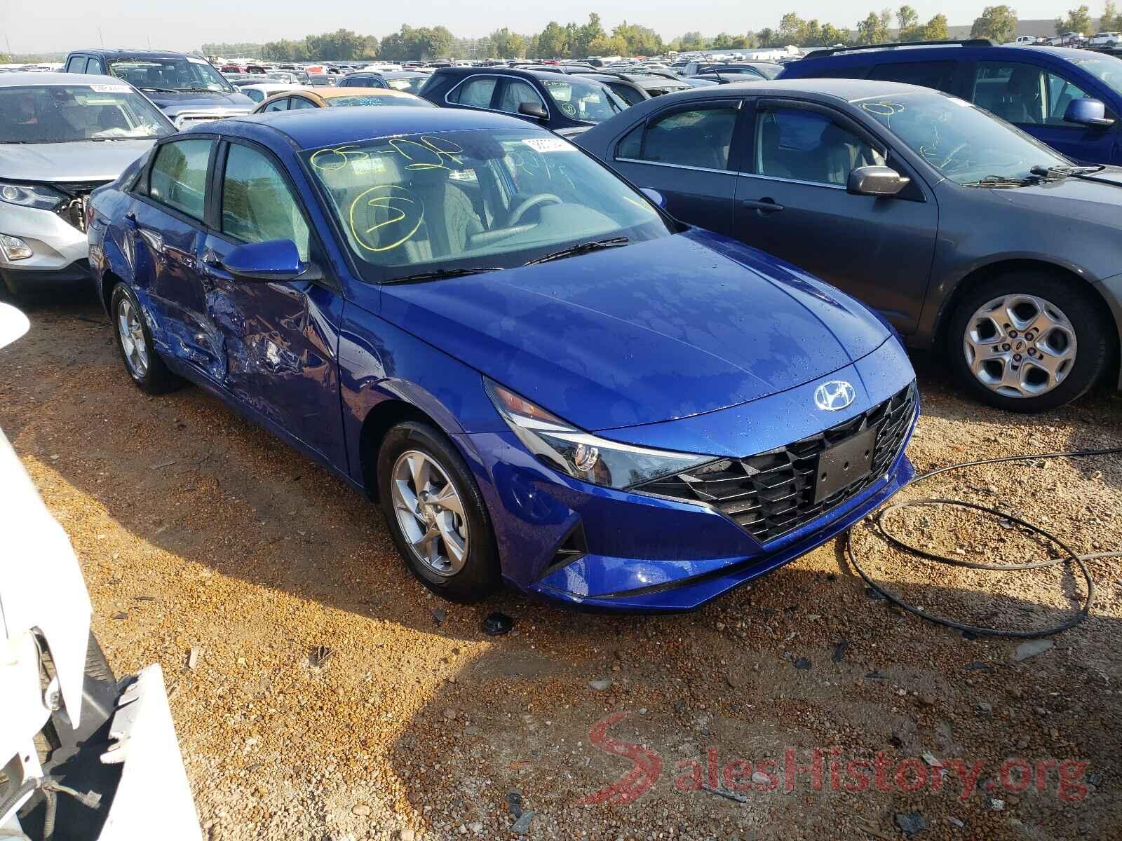 5NPLL4AG6MH015067 2021 HYUNDAI ELANTRA