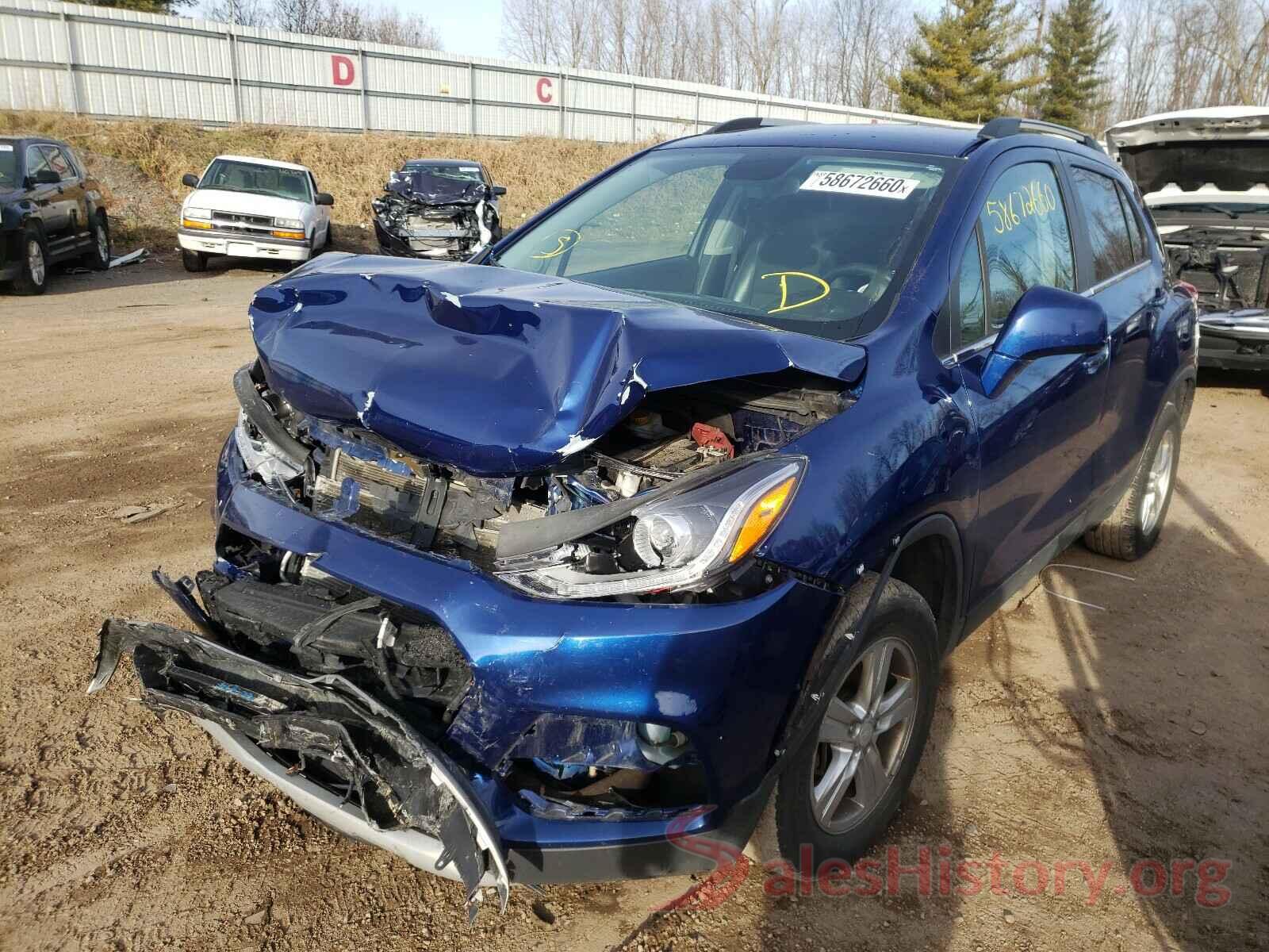 3GNCJPSBXHL176951 2017 CHEVROLET TRAX