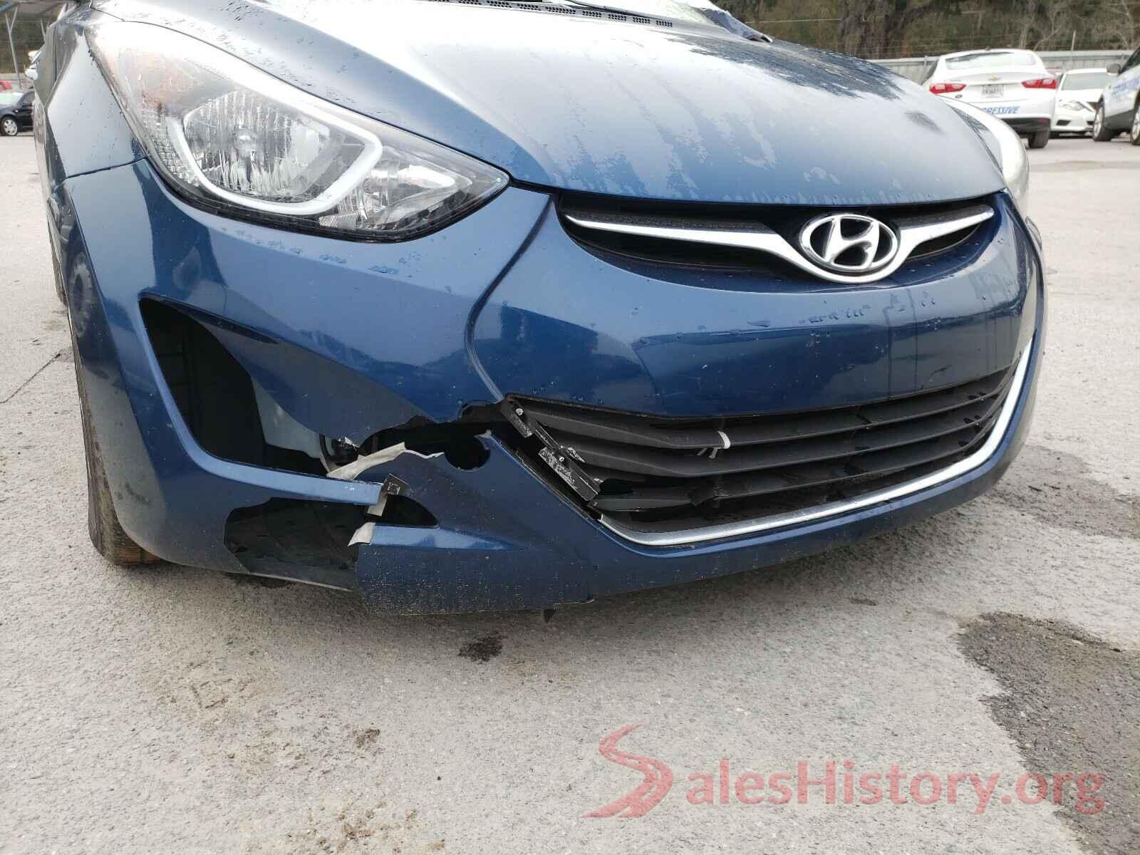 KMHDH4AE8GU557667 2016 HYUNDAI ELANTRA