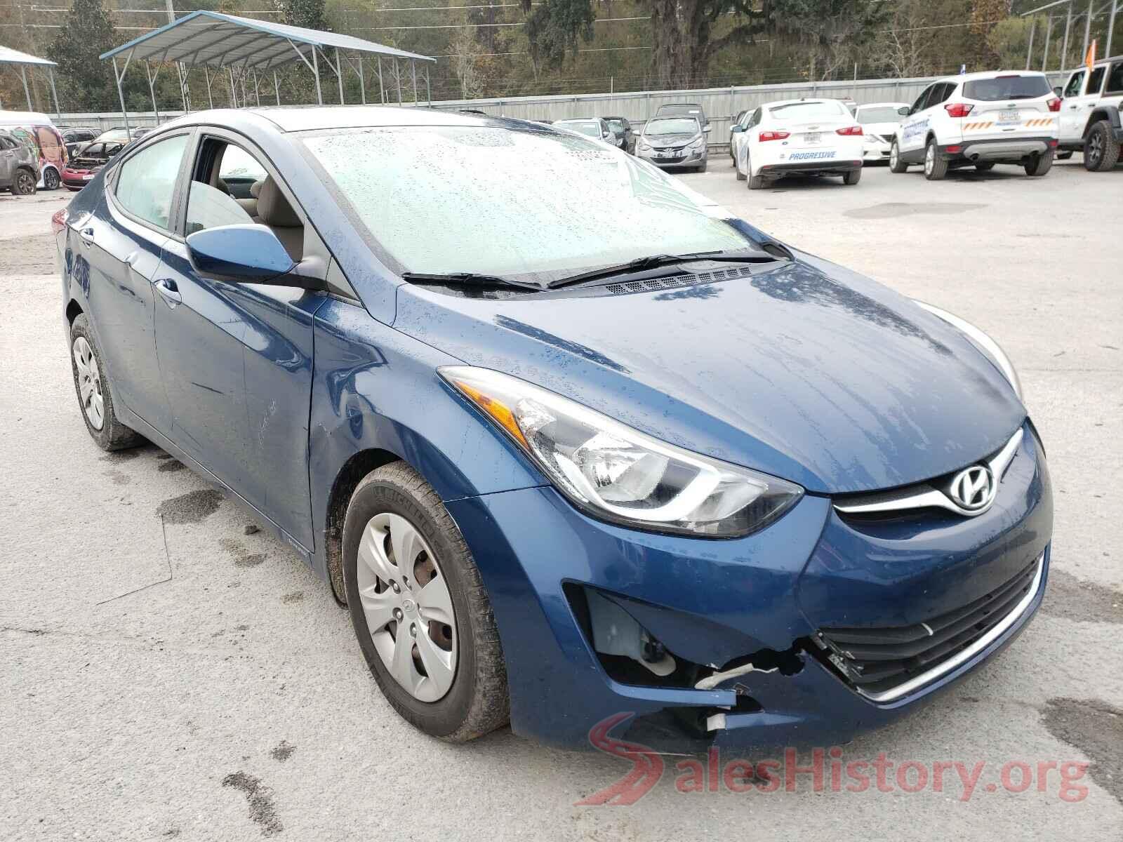 KMHDH4AE8GU557667 2016 HYUNDAI ELANTRA