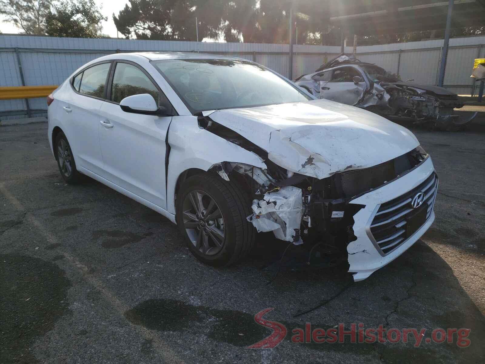 5NPD84LF7JH329302 2018 HYUNDAI ELANTRA