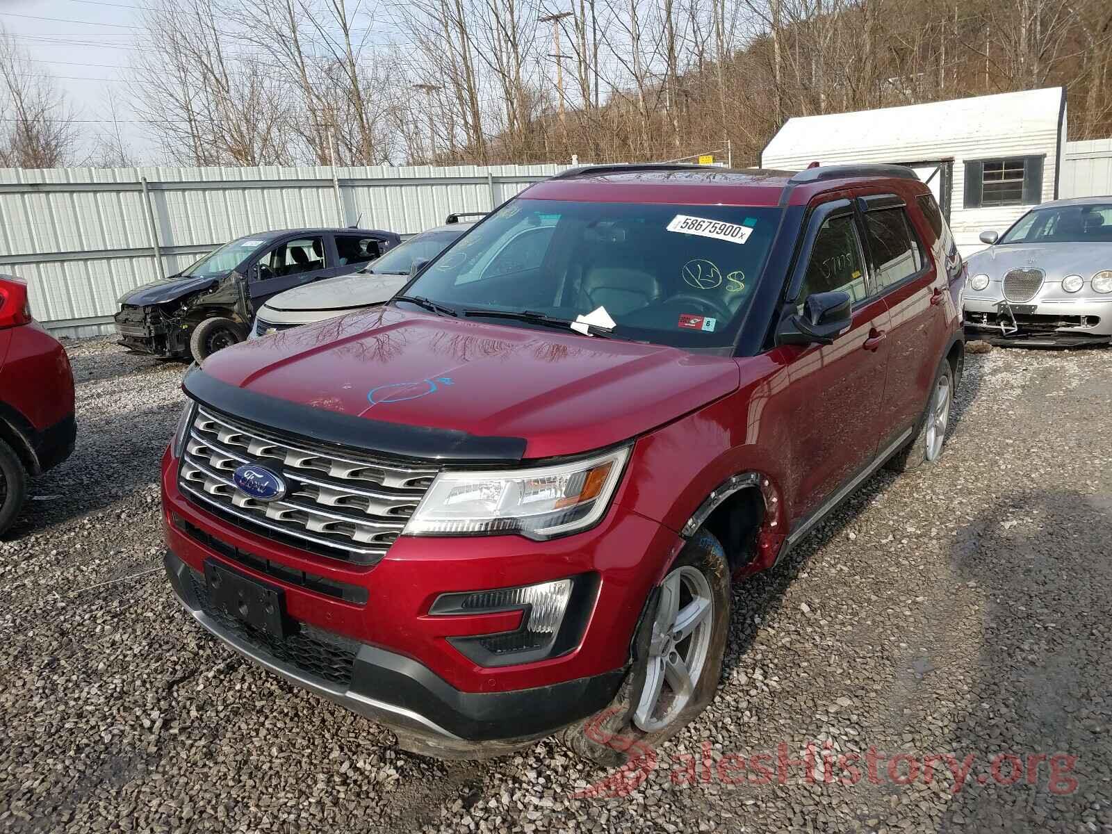 1FM5K8D88GGA22095 2016 FORD EXPLORER