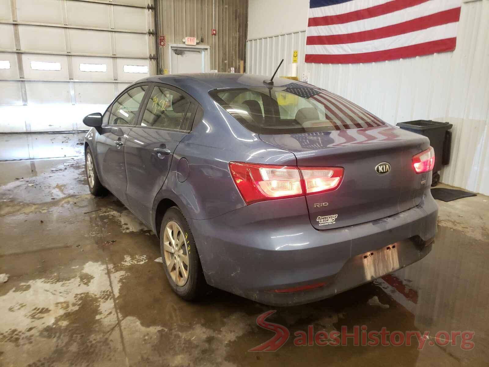 KNADM4A35G6694744 2016 KIA RIO