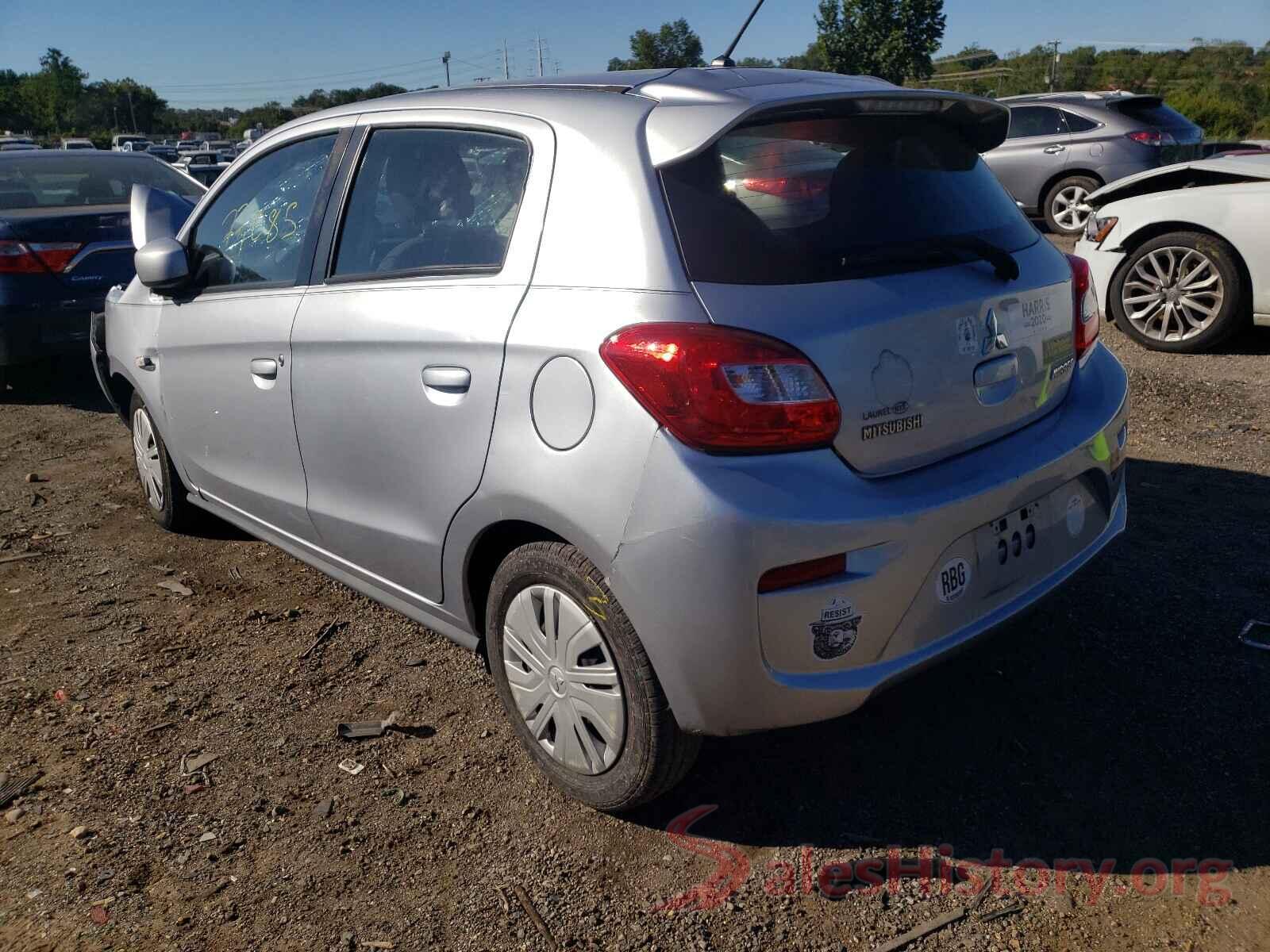 ML32A3HJXHH019529 2017 MITSUBISHI MIRAGE