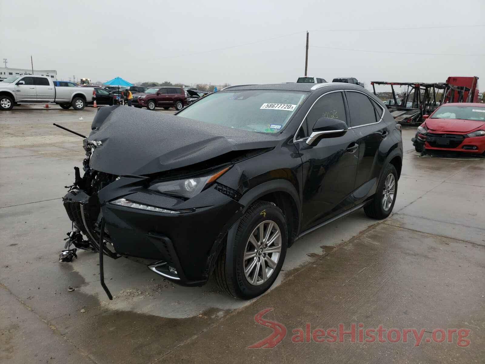 JTJDARBZ5L5001616 2020 LEXUS NX