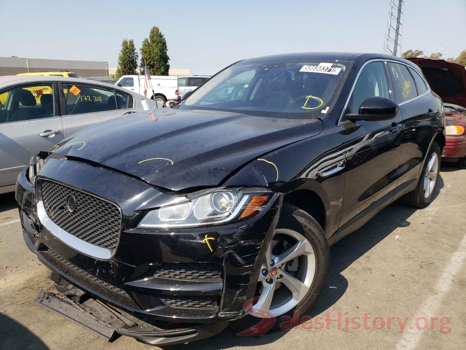 SADCS2FX3LA644781 2020 JAGUAR F-PACE