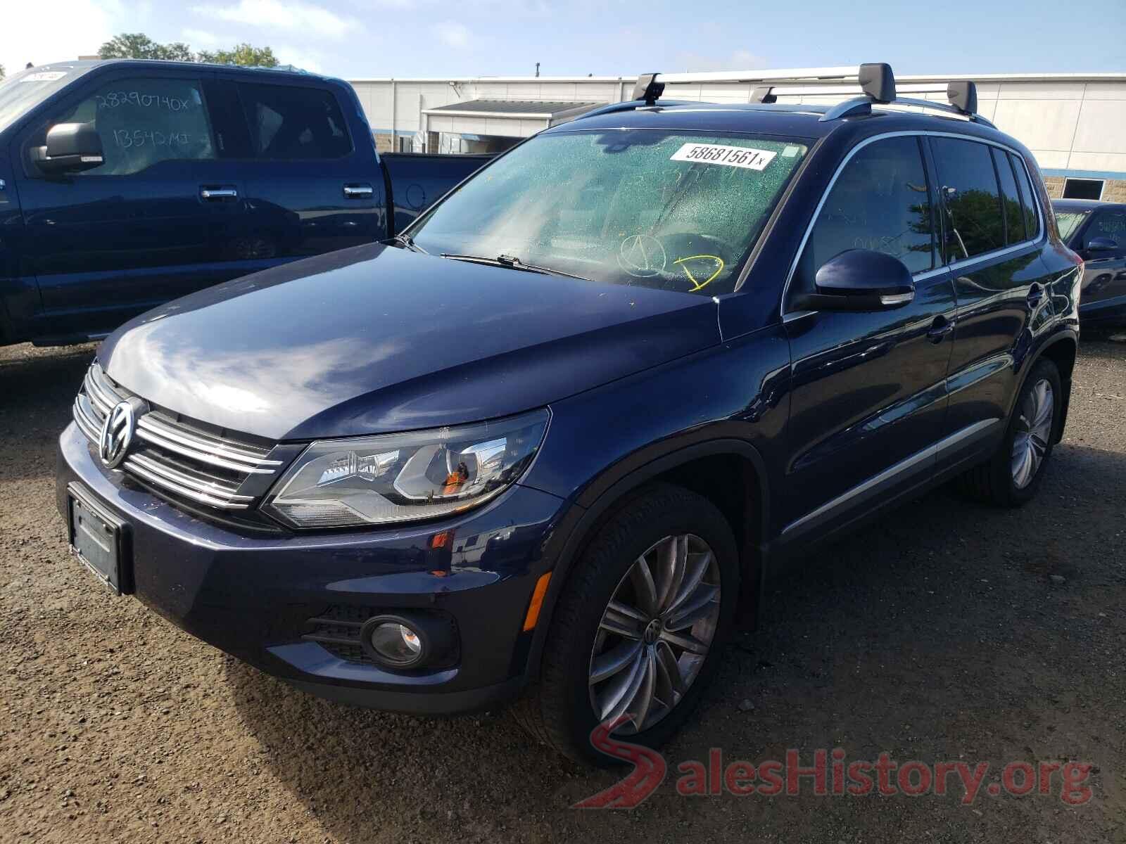 WVGBV7AX8GW598212 2016 VOLKSWAGEN TIGUAN