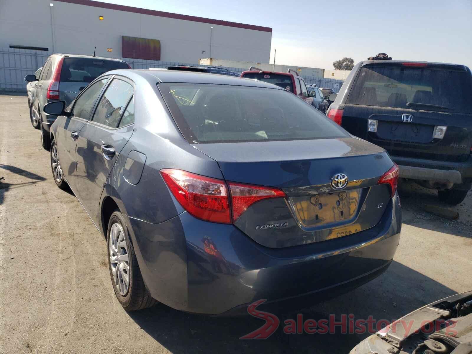 2T1BURHE5KC166377 2019 TOYOTA COROLLA